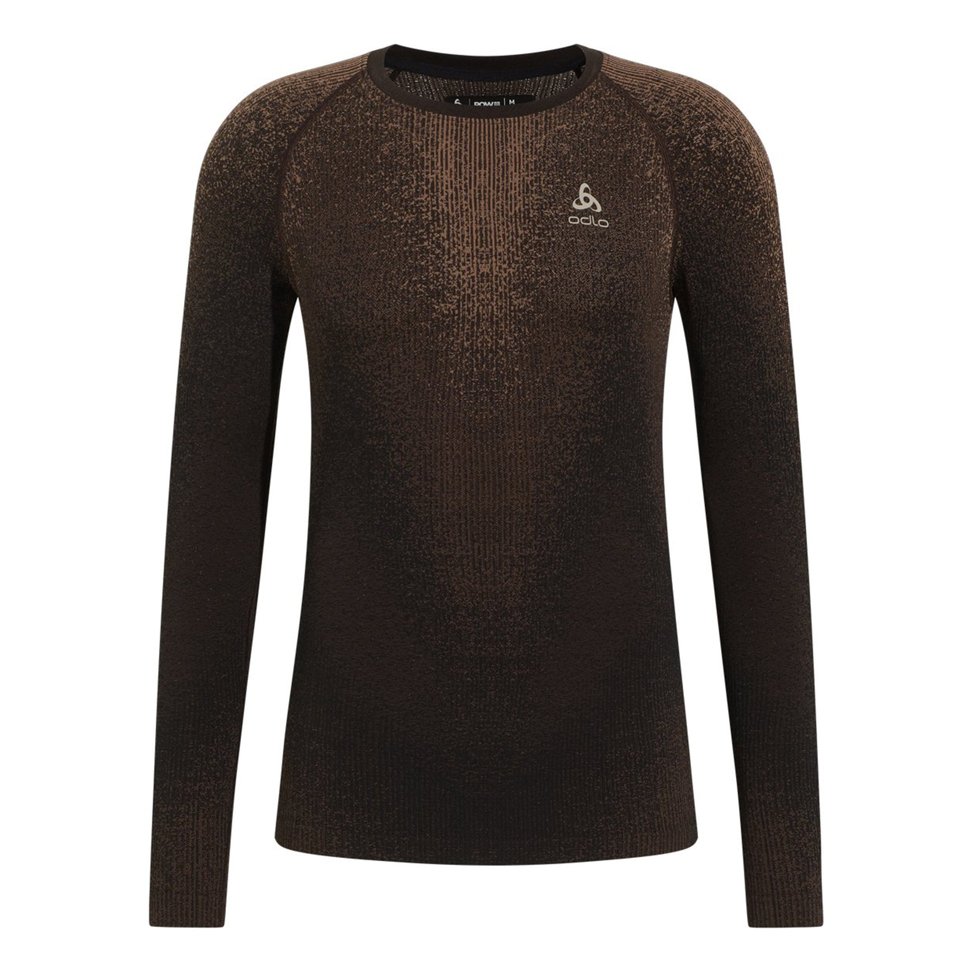 Odlo Performance Warm Blackcomb Crew Neck Vest Heren-Bruin