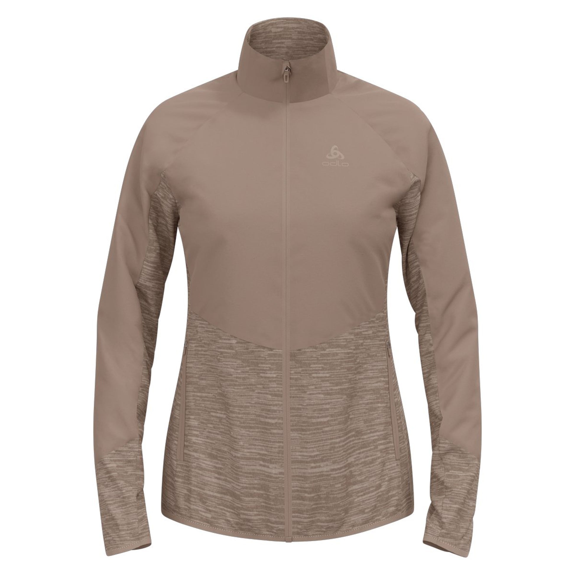 Odlo Essential Insulator Hybrid Hardloopjas Dames-Grijs