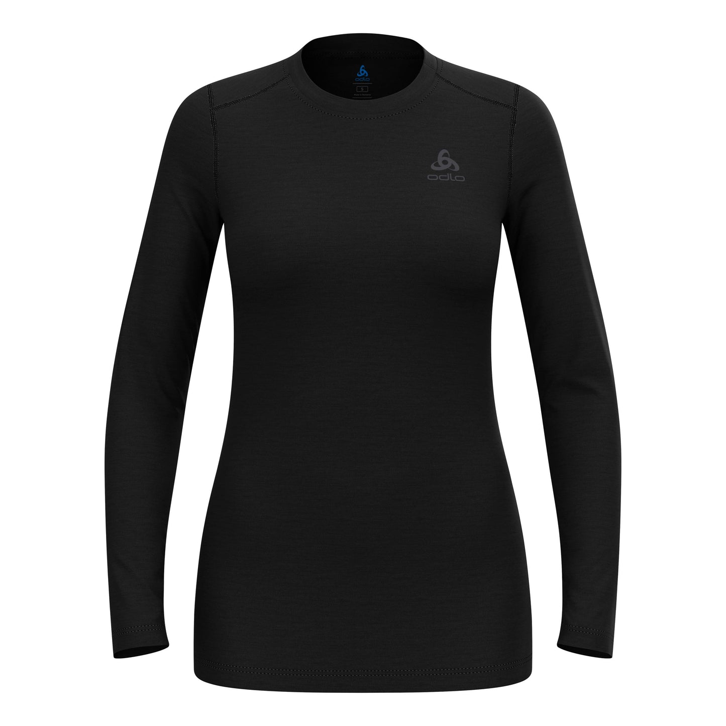 Odlo Merino 160Crew Longsleeve Dames-Zwart