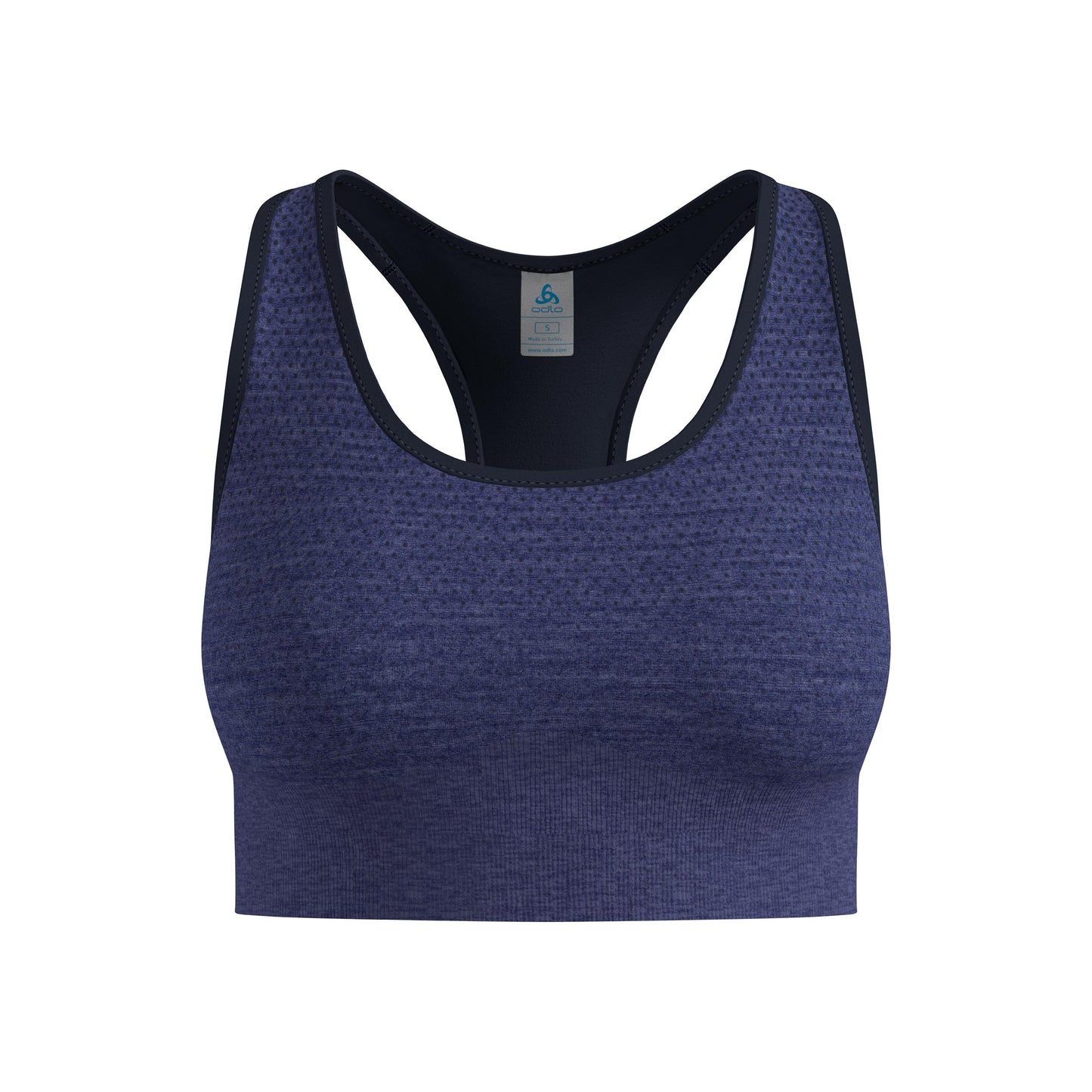 Odlo Seamless Medium Padded Sport Sport-bh Dames-blauw