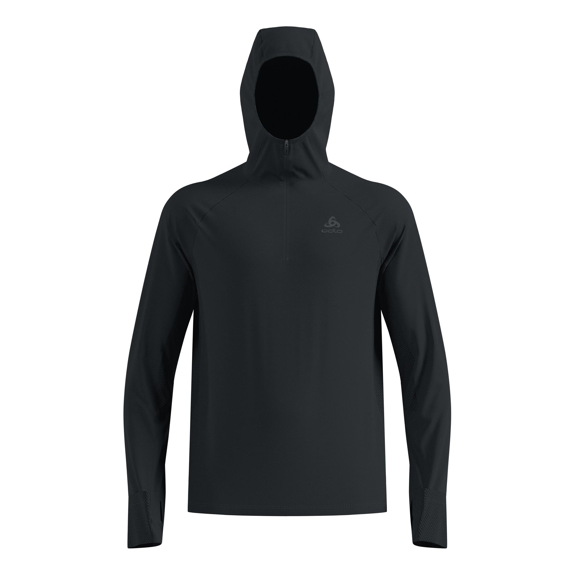 Odlo X-Alp Midlayer Hardloopshirt Heren-Zwart