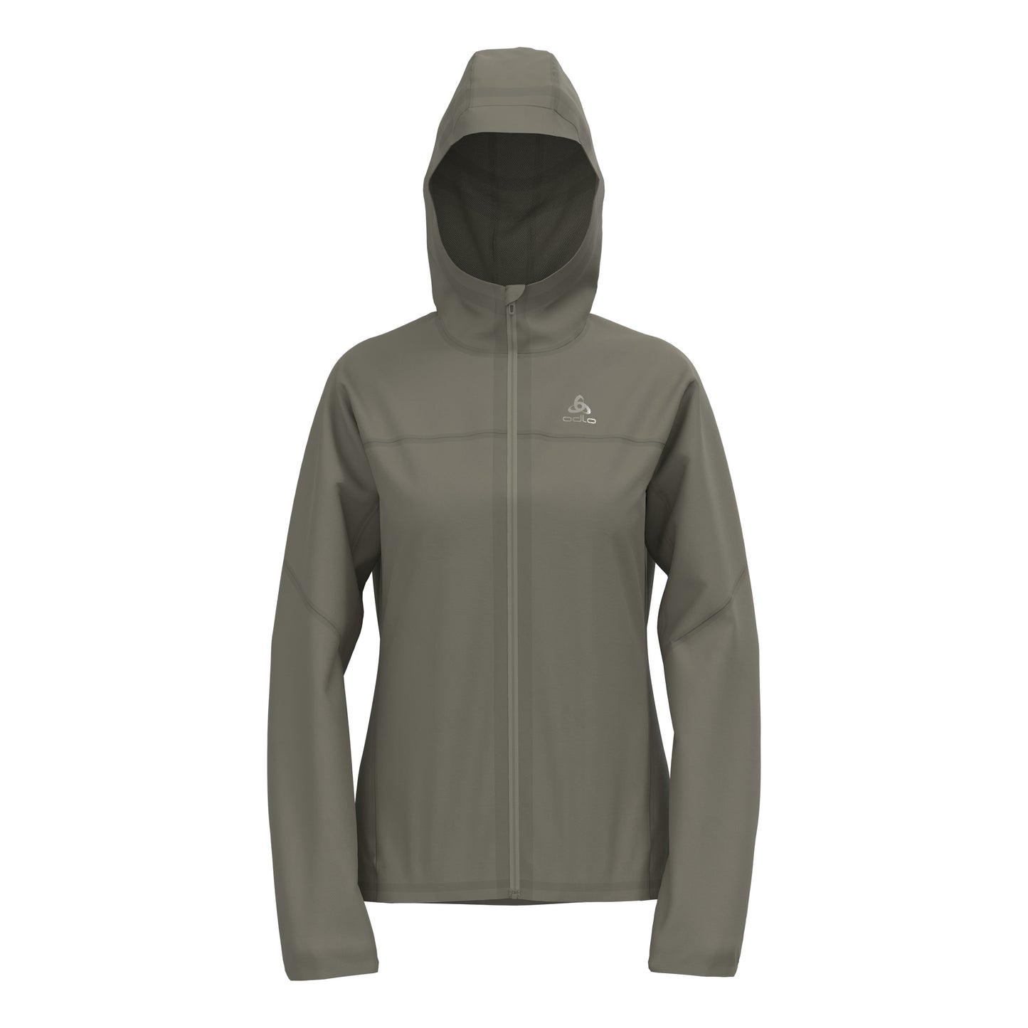Odlo X-Alp Waterproof Hardloopjas Dames-kaki