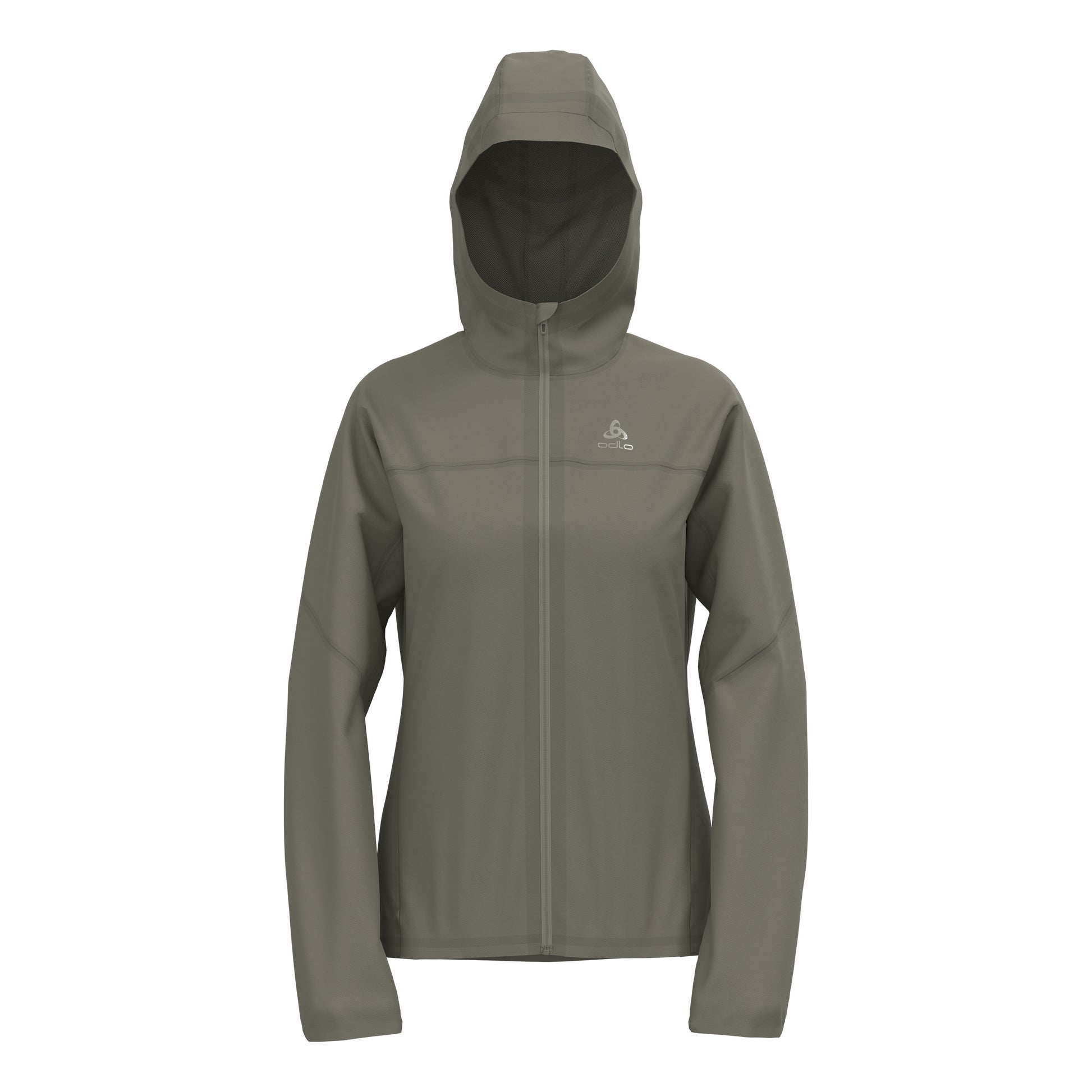 Odlo X-Alp Waterproof Hardloopjas Dames-kaki