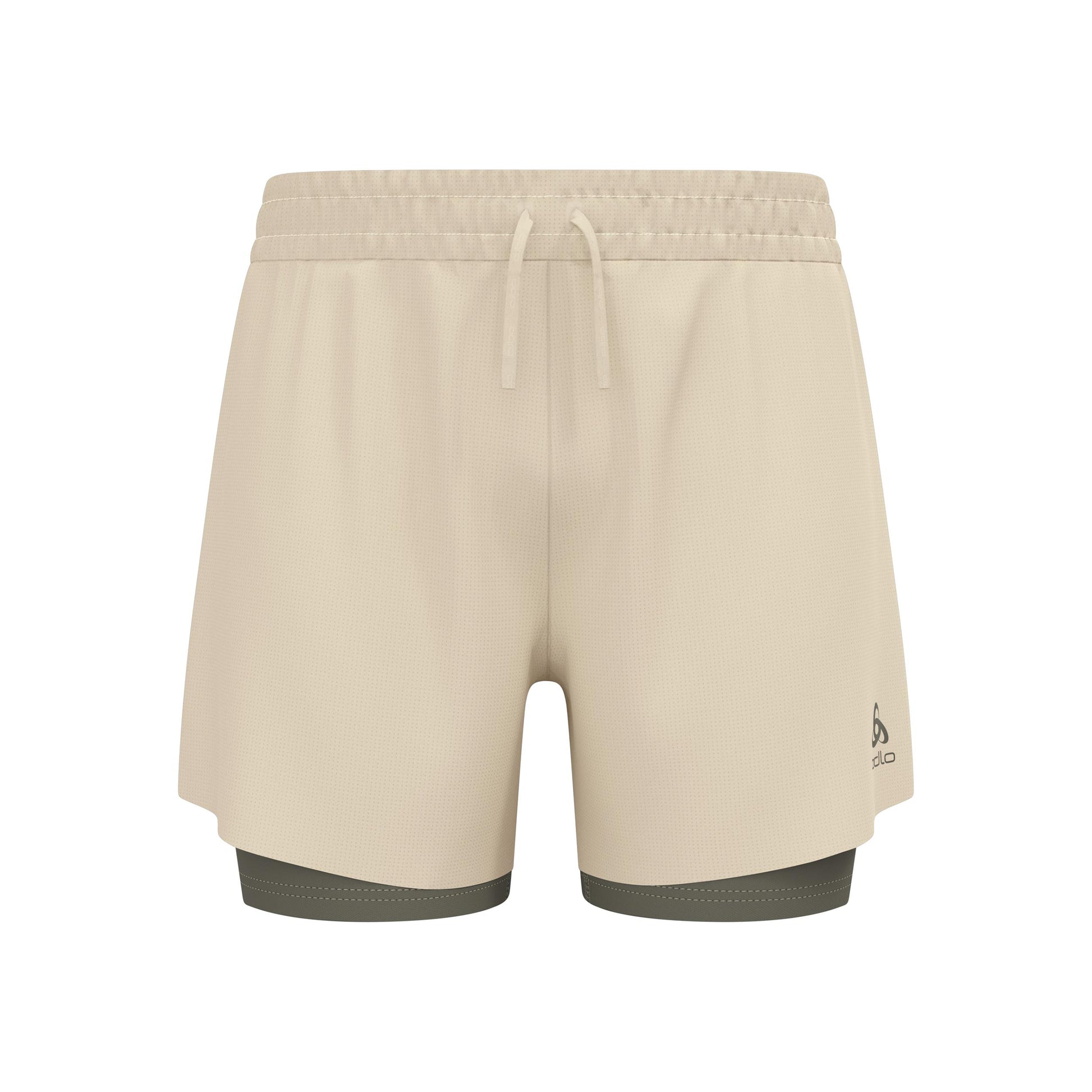Odlo Zeroweight 5in 2in1 Hardloopshorts Heren-grijs