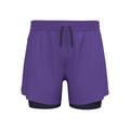 Zeroweight 5in 2in1 Hardloopshorts Heren-paars