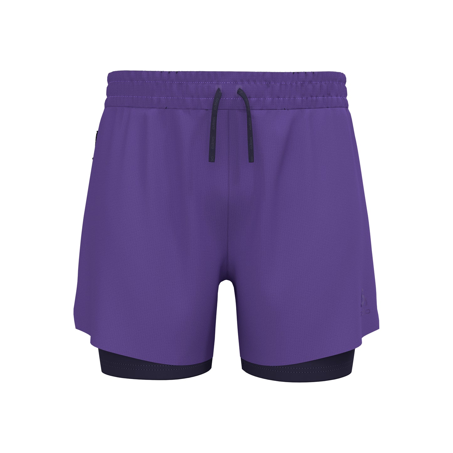 Odlo Zeroweight 5in 2in1 Hardloopshorts Heren-paars