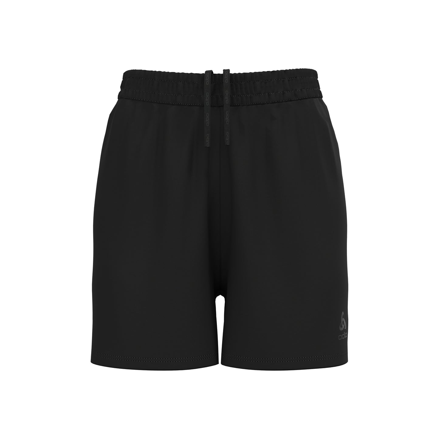 Odlo Essential 4in Hardloopshorts Dames-Zwart