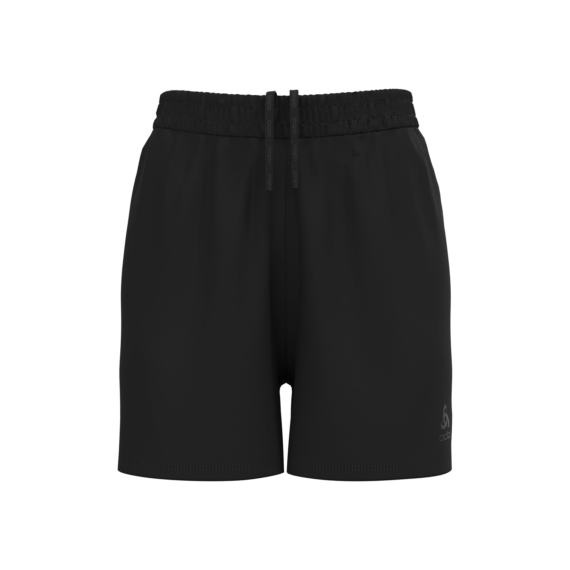 Odlo Essential 4in Hardloopshorts Dames-Zwart