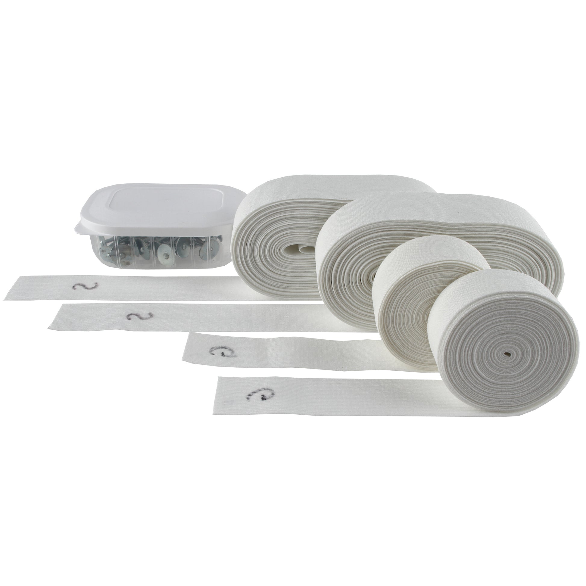 Easy Lines Midcourt Lijnenset 4 Rollen Gravel Court-Wit