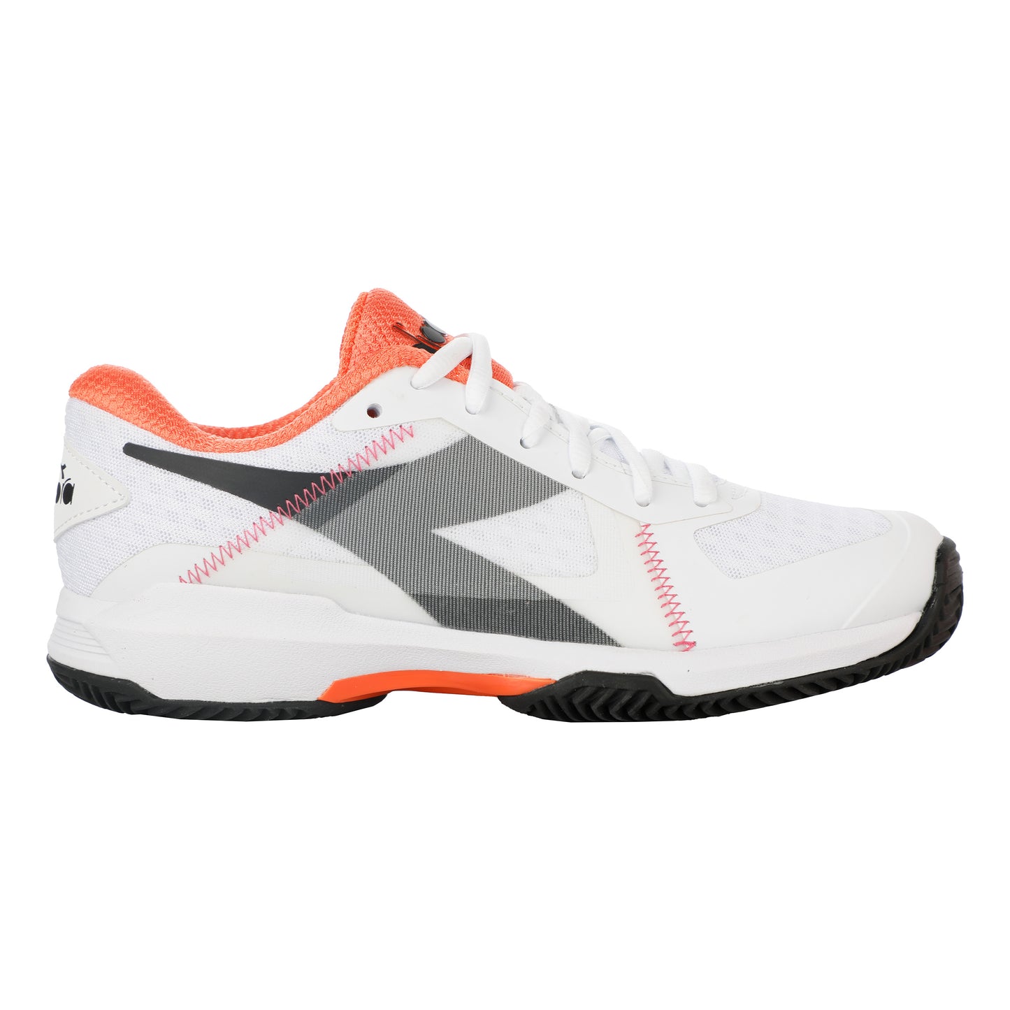 Diadora Trofeo Gravelschoen Dames - wit, oranje
