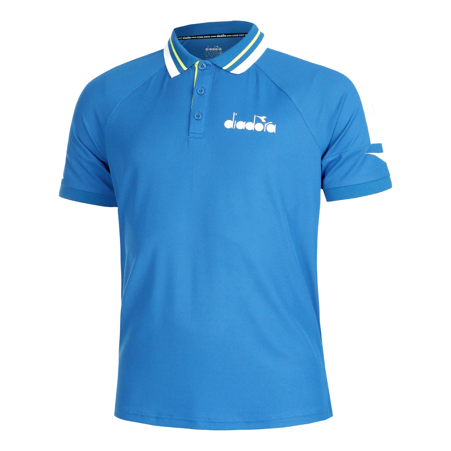 Diadora Icon Polo Heren - blauw,
