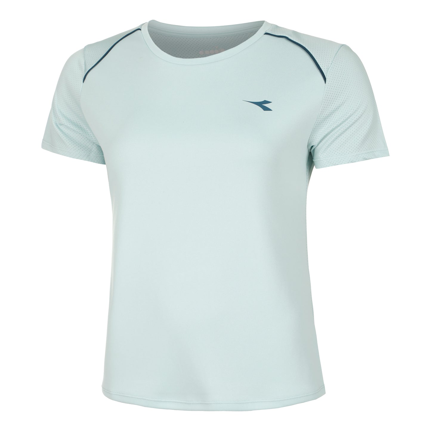 Diadora L. T-shirt Dames-Lichtblauw