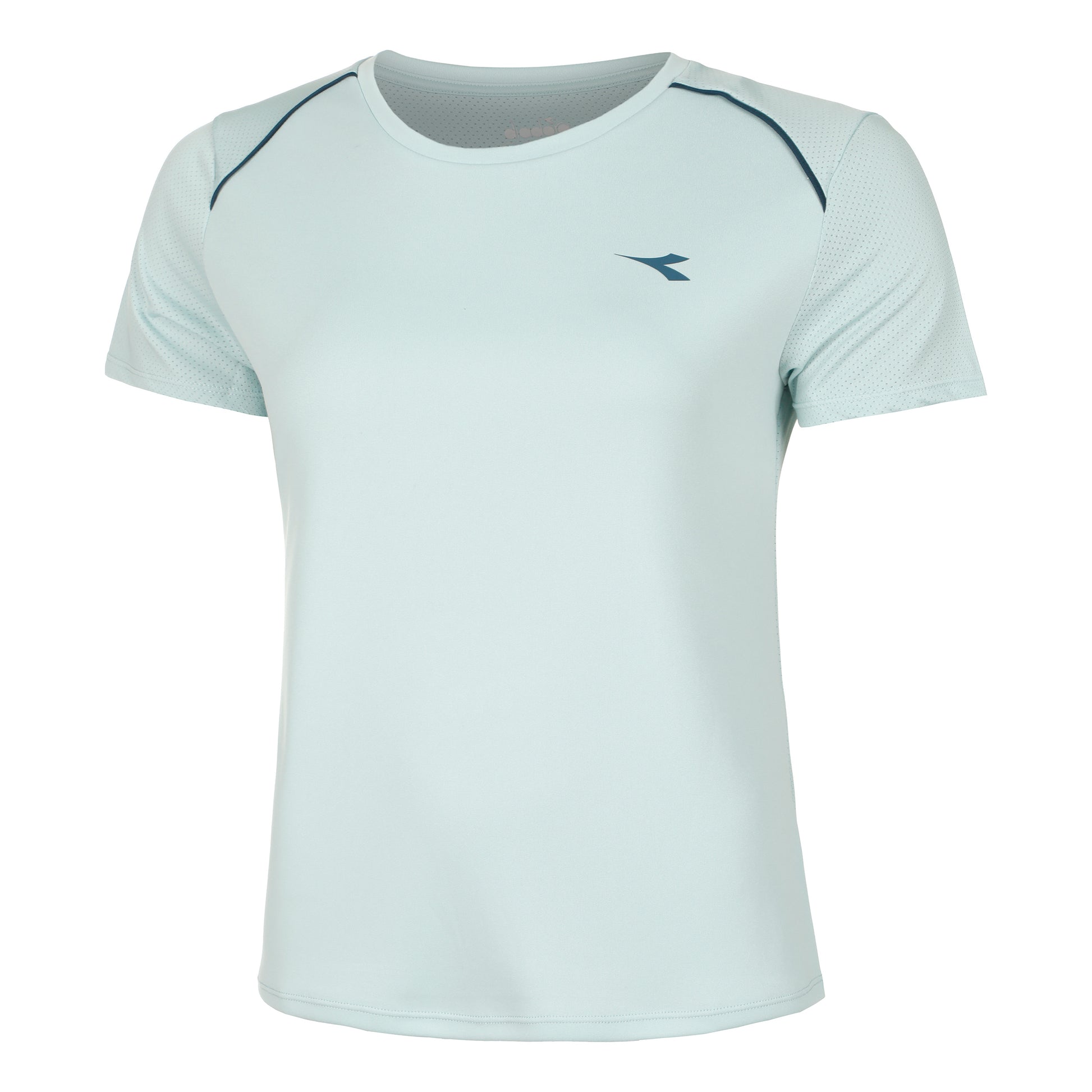 Diadora L. T-shirt Dames-Lichtblauw