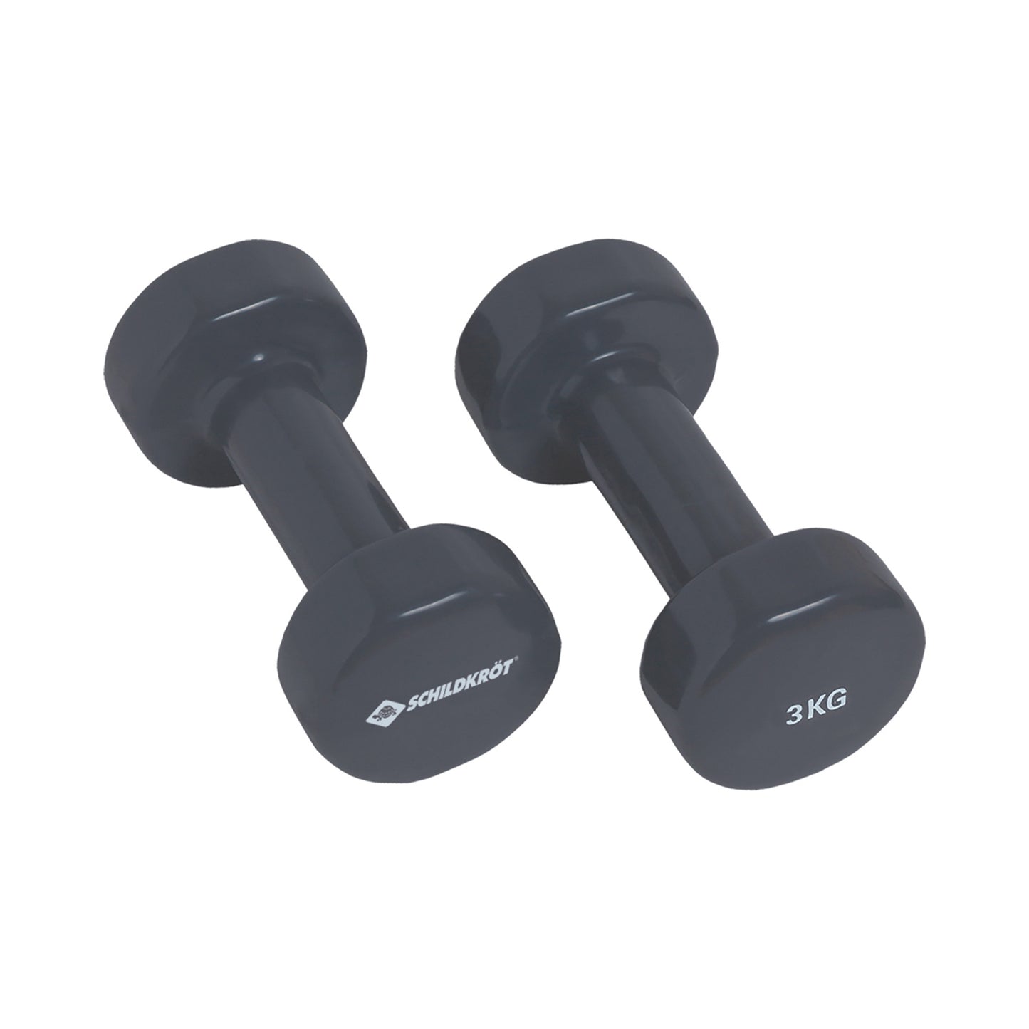 Schildkröt Fitness Vinyl-Hanteln 3 kg Set Soft-hantel