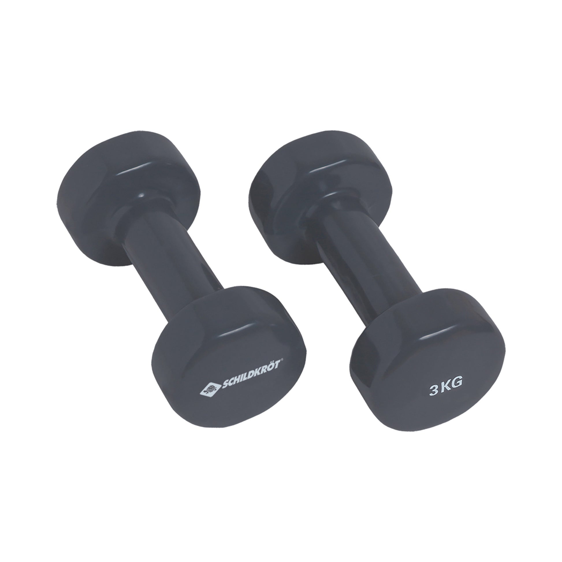 Schildkröt Fitness Vinyl-Hanteln 3 kg Set Soft-hantel