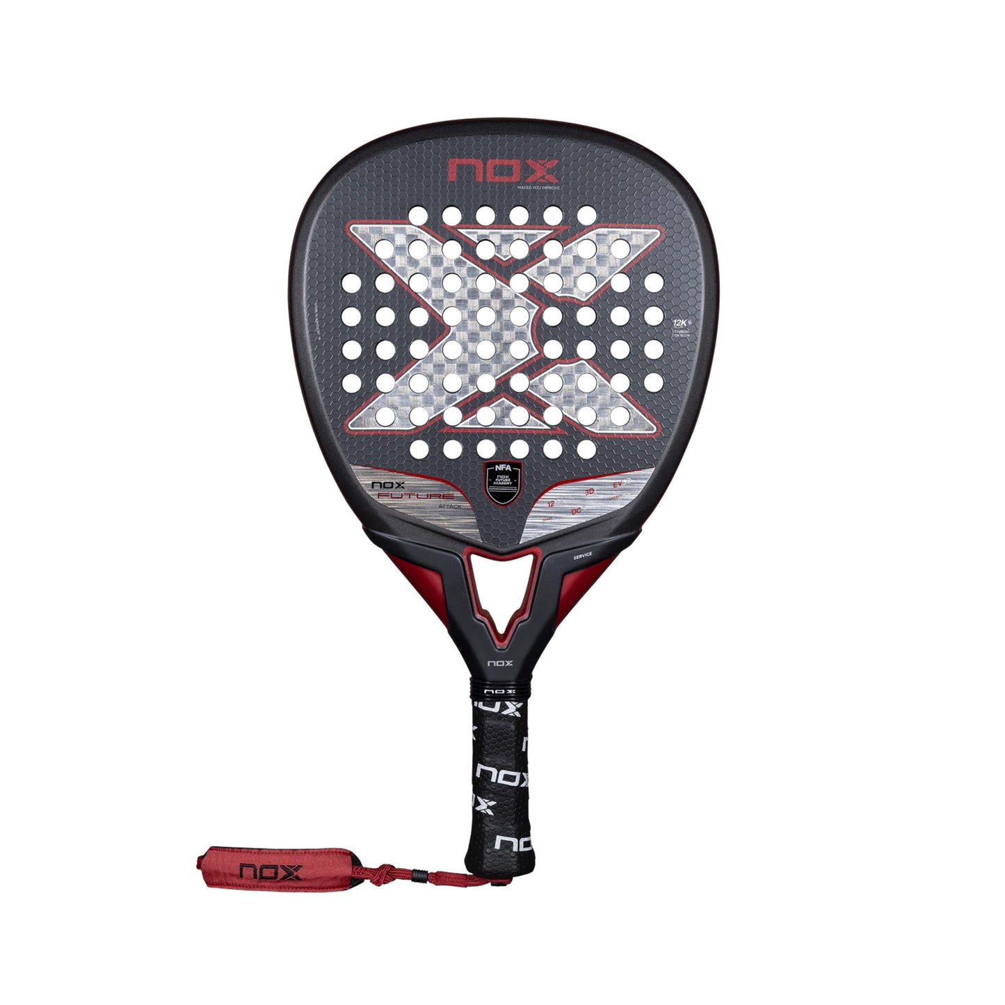 NOX Future 12K Alum Attack NFA Edition Padel racket Gebruikte rackets