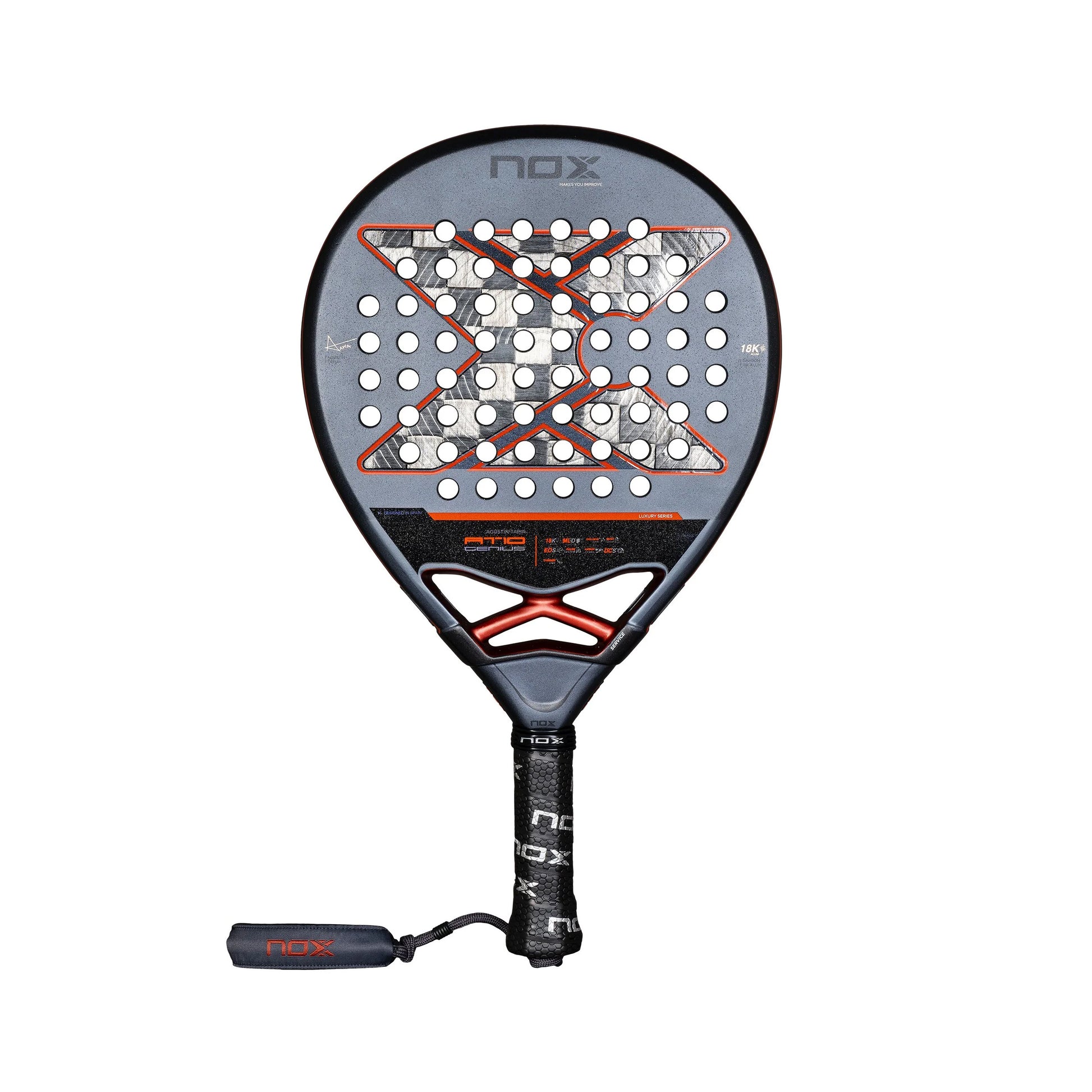 NOX AT10 Genius 18K 2025 Padel racket Gebruikte rackets