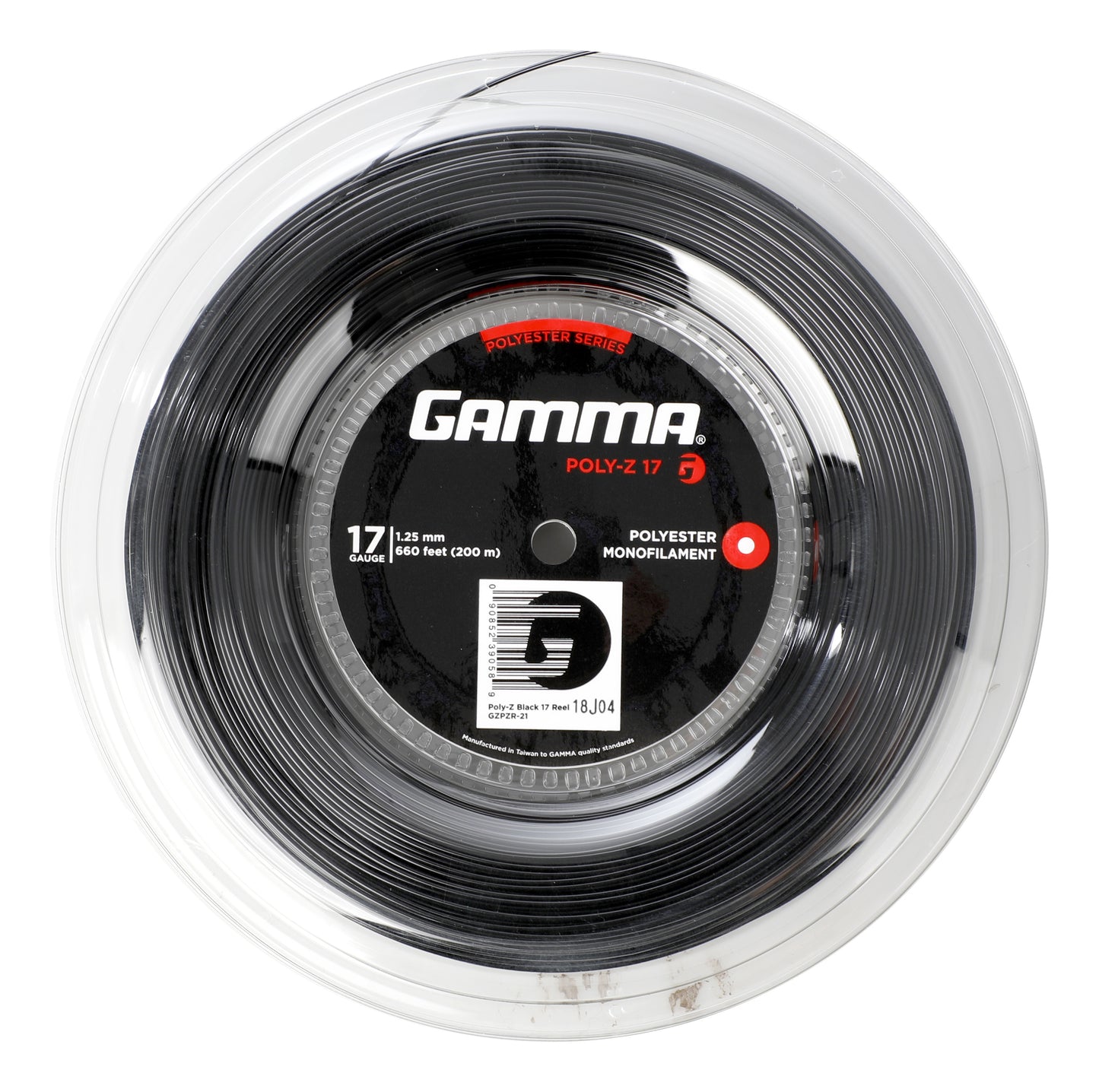 Gamma Poly Z Rol Snaren-Zwart