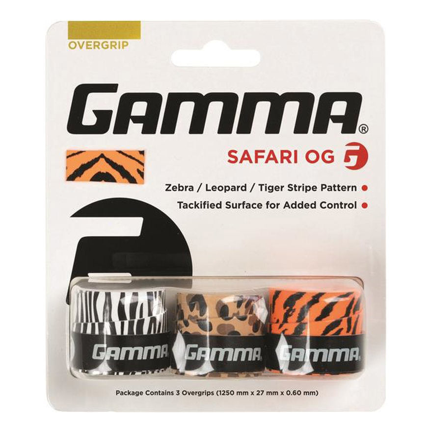 Gamma Safari  zebra, leopard, tiger Verpakking 3 stuks - wit