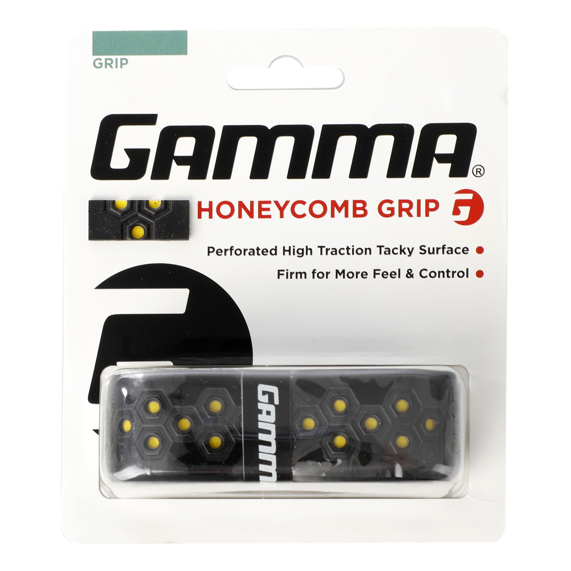 Gamma Honeycomb Cushion Grip  Verpakking 1 stuk - zwart