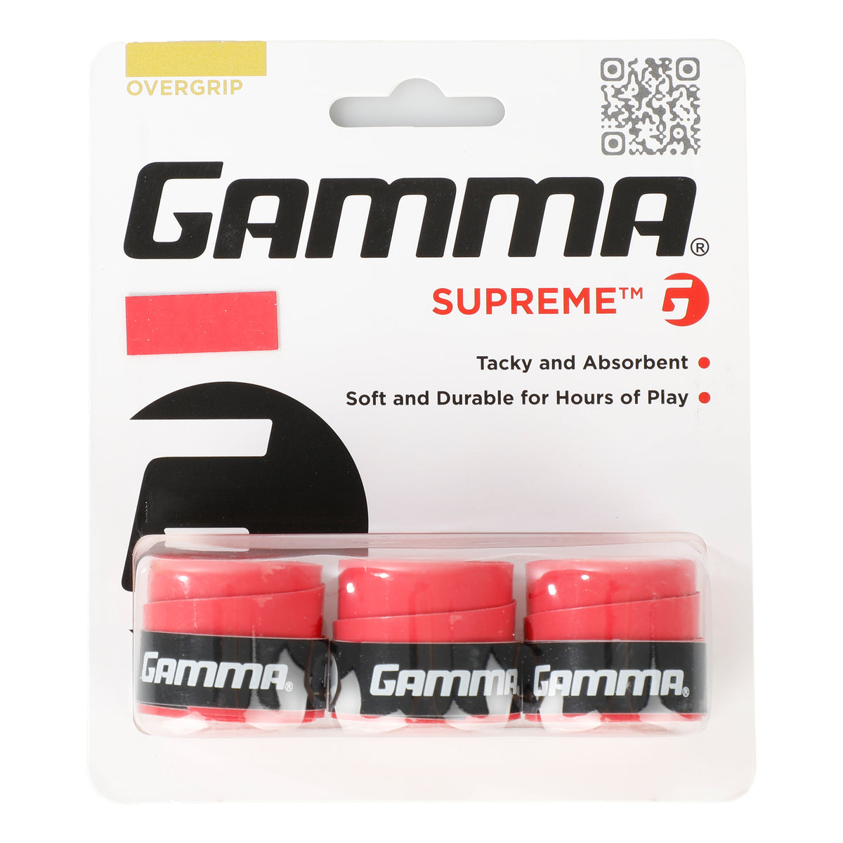 Gamma Supreme Verpakking 3 Stuks-Rood