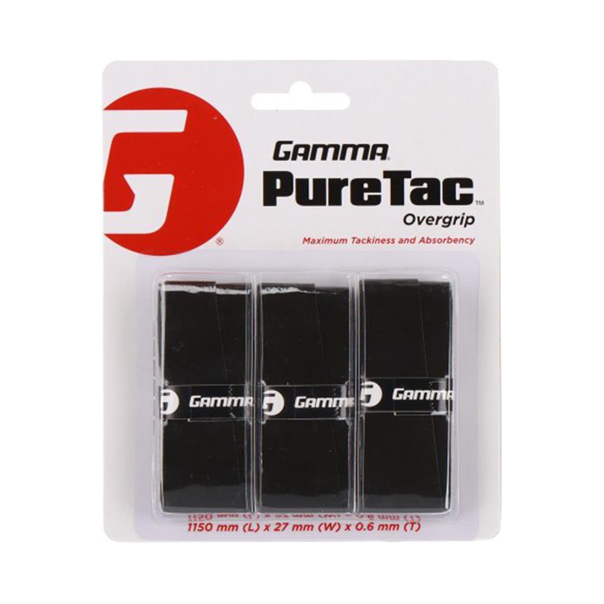 Gamma Pure Tac-Zwart