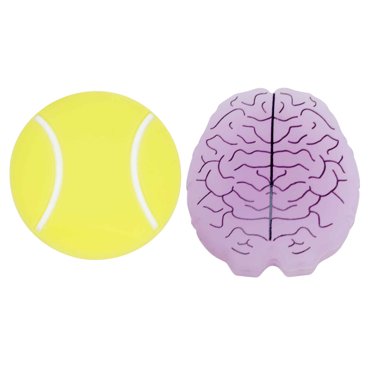 Gamma String Things Tennisball,Brain Demper In Een Double-pack-Veelkleurig