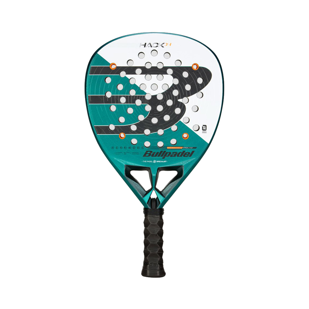 Bullpadel Hack 04 25 Padel racket Volledig oppervlak