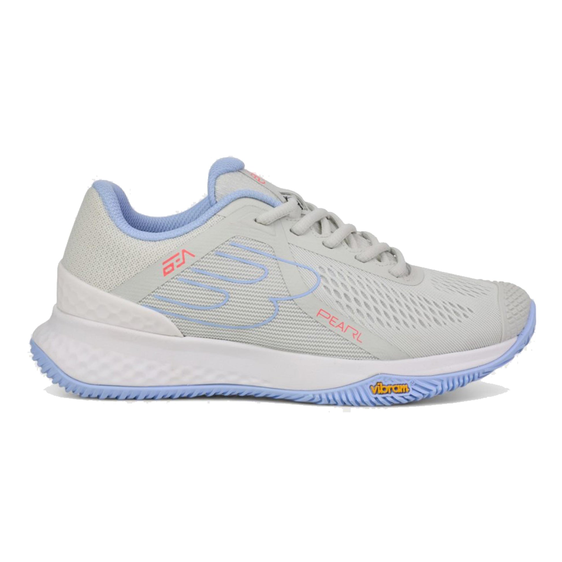Bullpadel Pearl Vibram 25 Padel Schoen Dames-Grijs