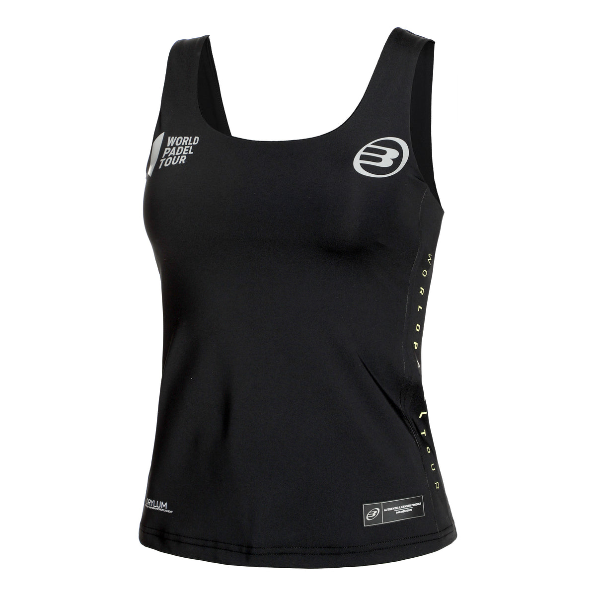 Bullpadel Lican Tanktop Dames - zwart, geel
