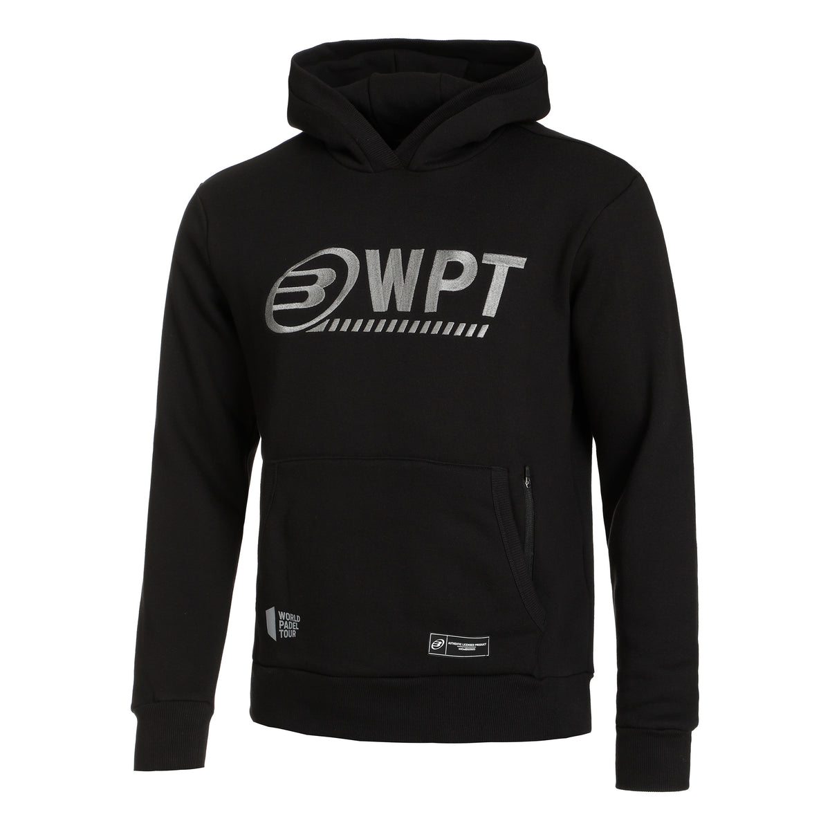 Bullpadel Liano Sweater met capuchon Heren - zwart,