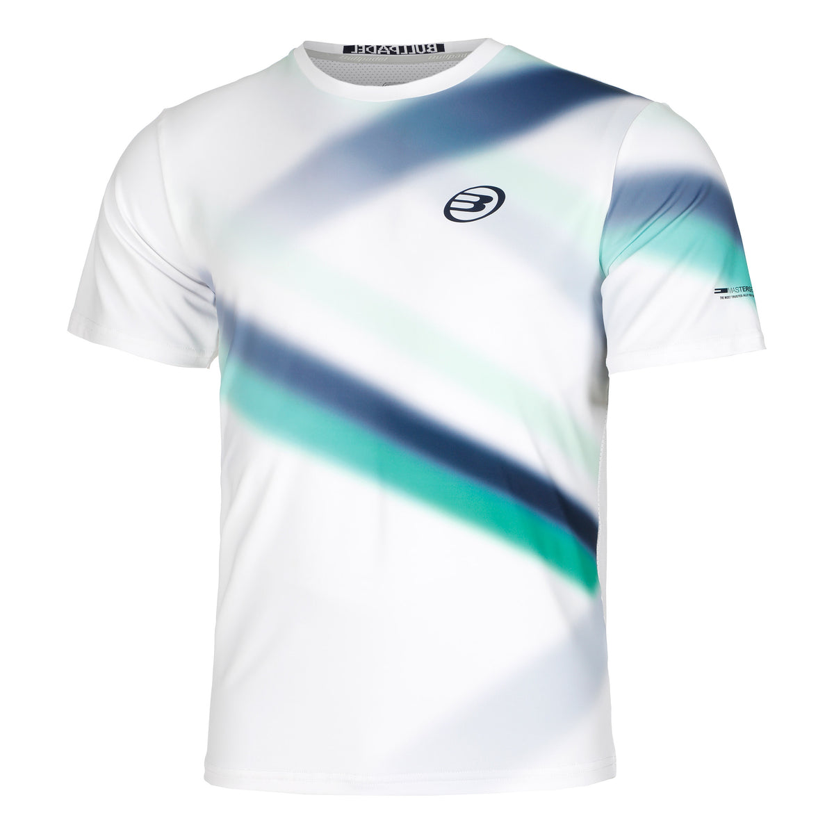 Bullpadel Mismo T-shirt Heren - wit, veelkleurig