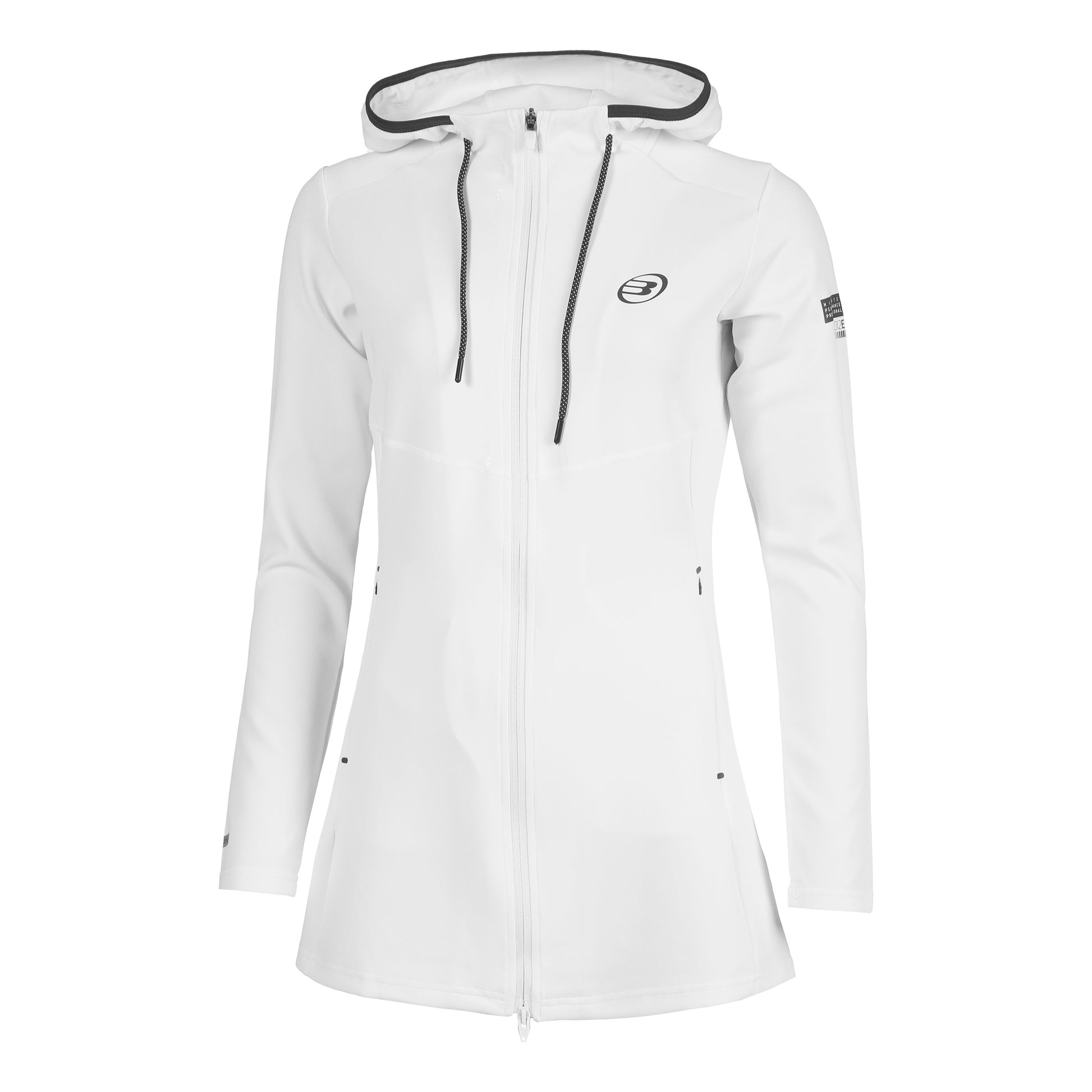 Bullpadel Niazo Trainingsjack Dames - wit,