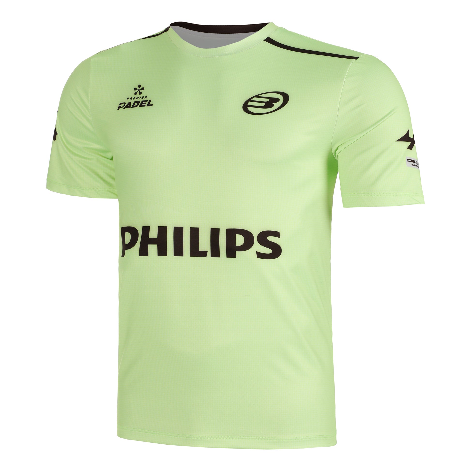 Bullpadel Acilo-Di Nenno T-shirt Heren-Neongeel