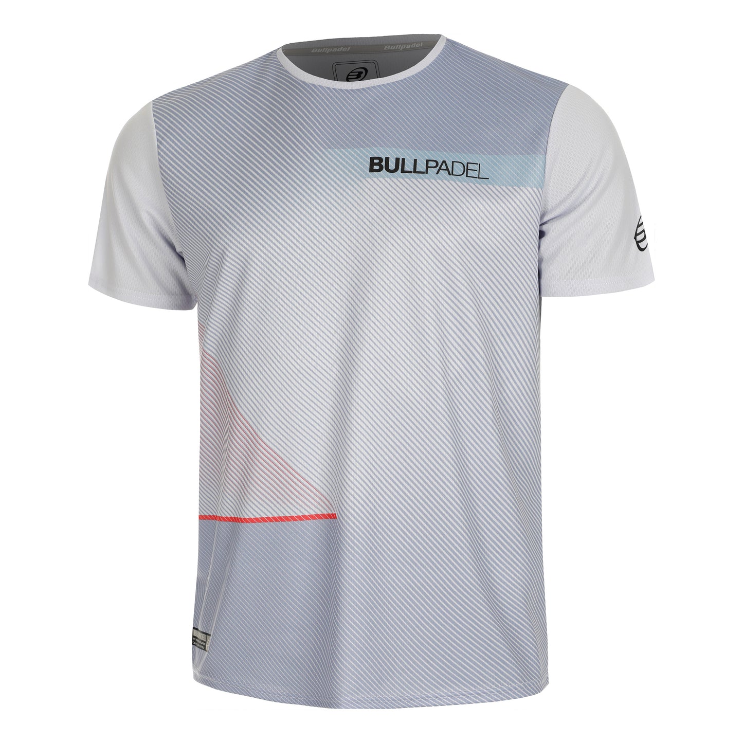 Bullpadel Carino T-shirt Heren - blaugrau,