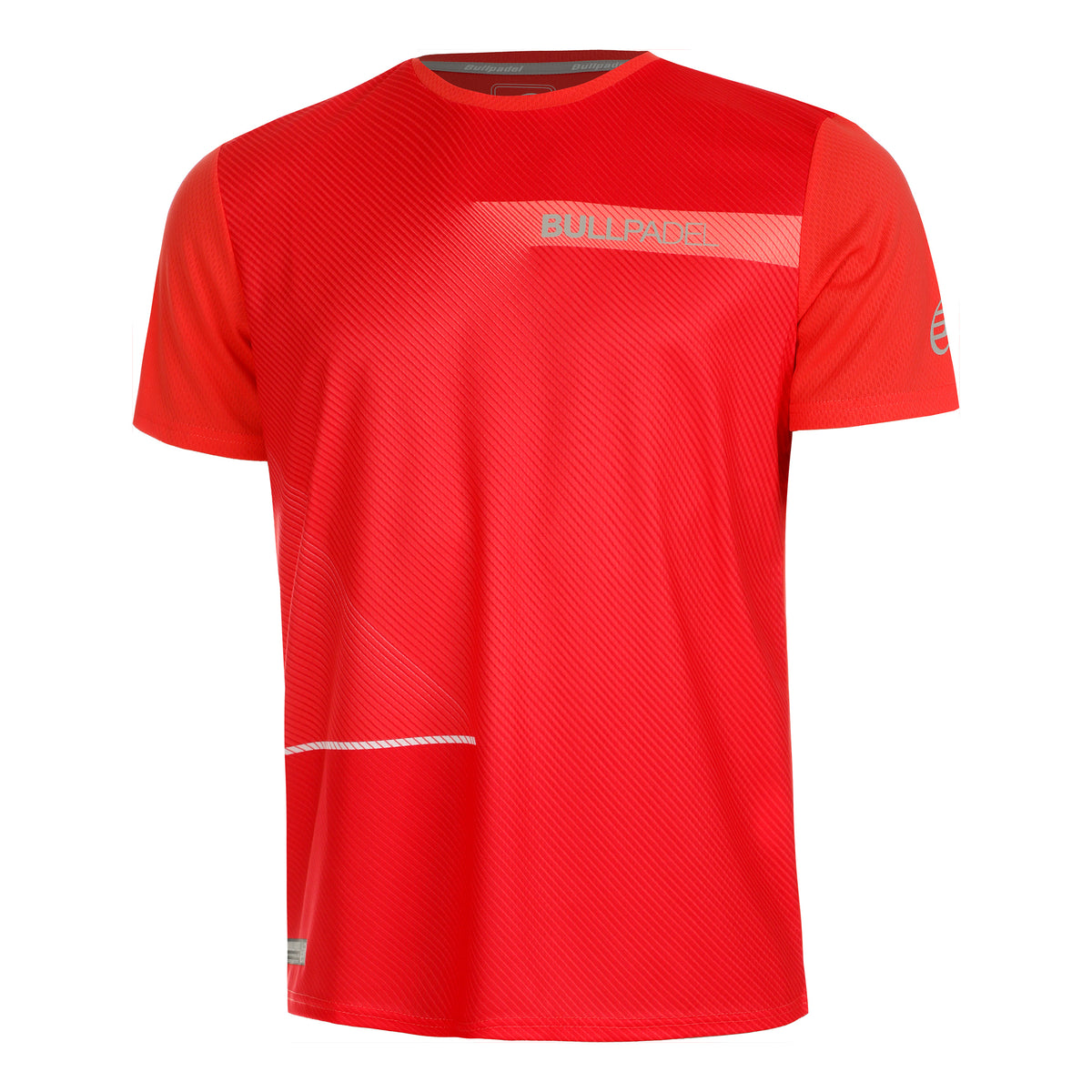 Bullpadel Carino T-shirt Heren - rood,