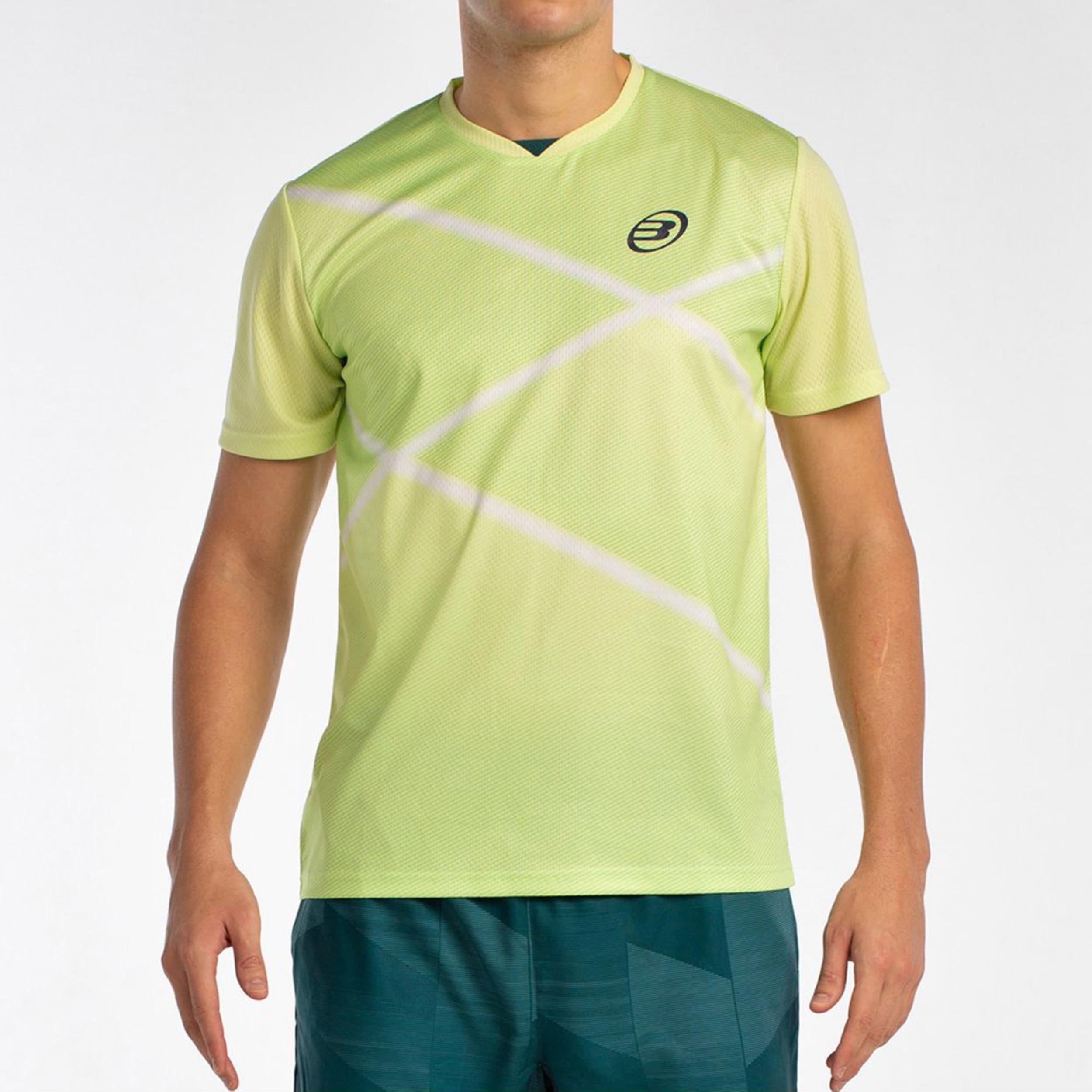 Bullpadel Ladra T-shirt Heren-Citroengeel