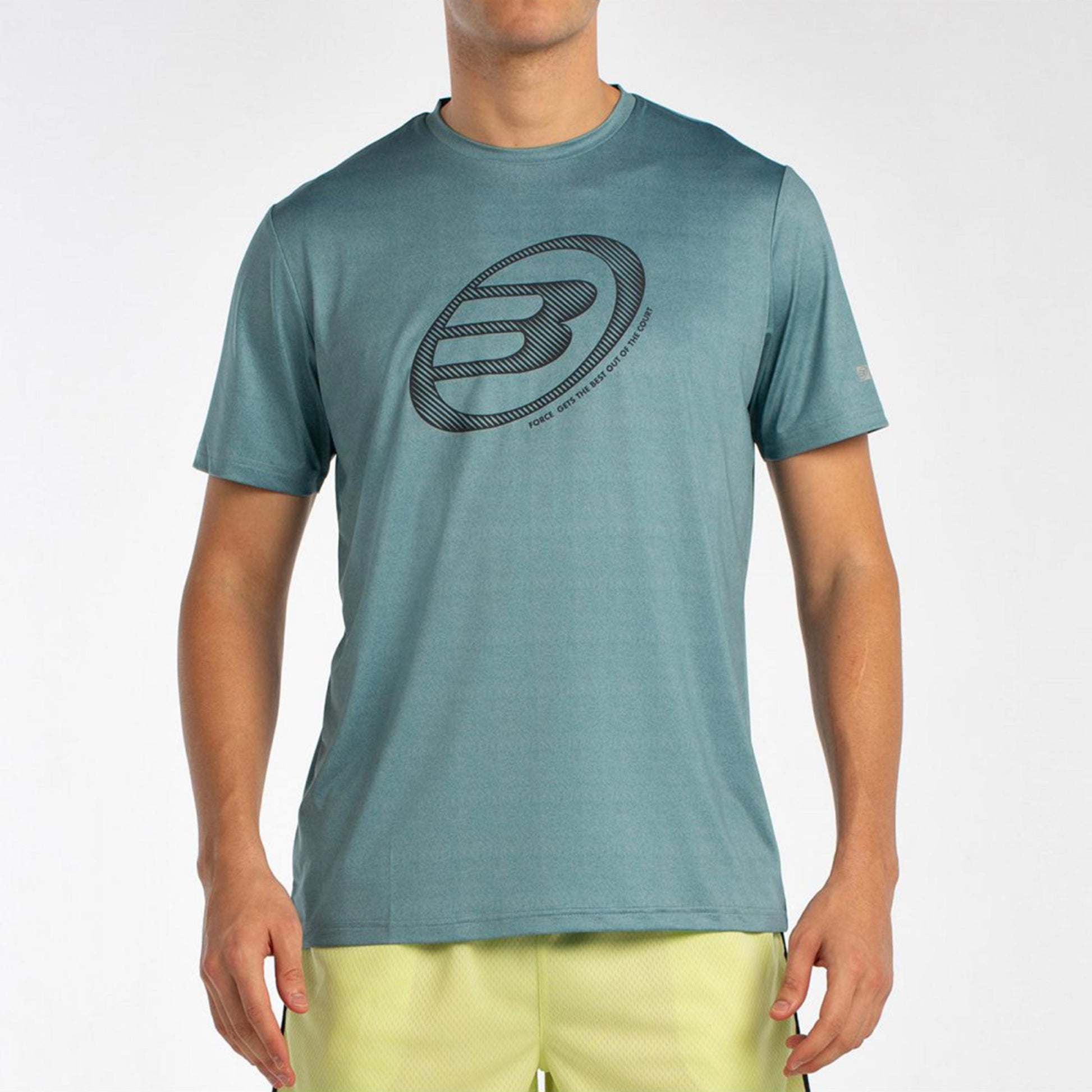 Bullpadel Lande T-shirt Heren-Grijs