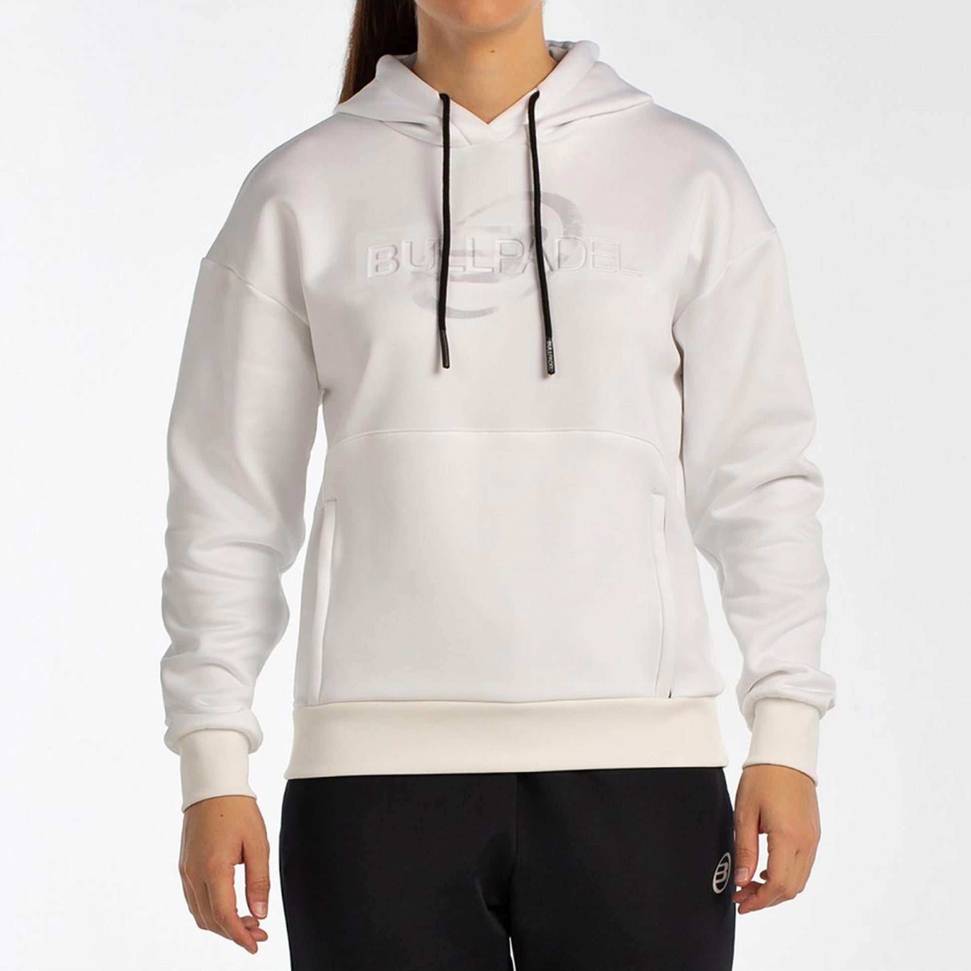 Bullpadel Befas Sweater Met Capuchon Dames-Wit