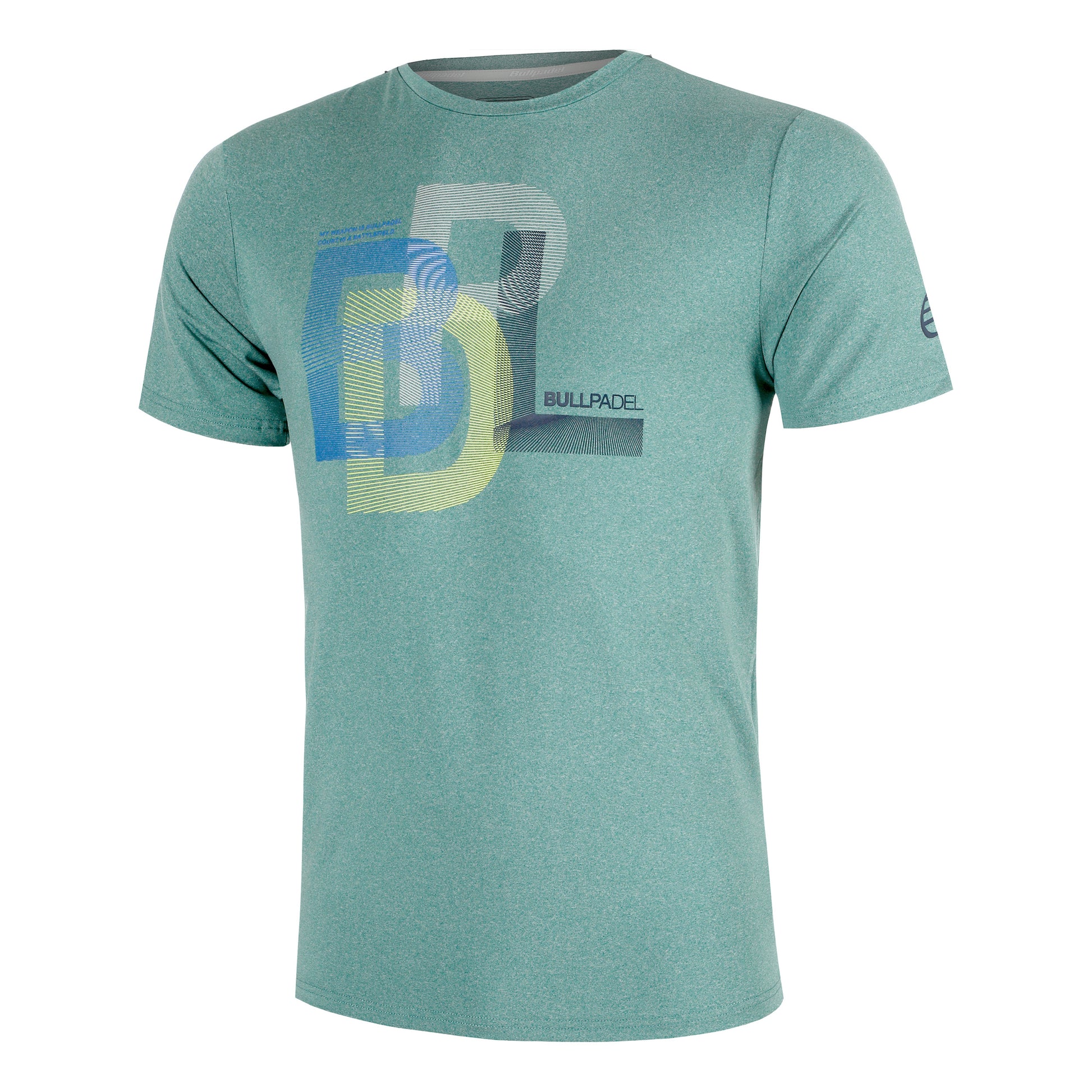 Bullpadel Bebas T-shirt Heren-Groen