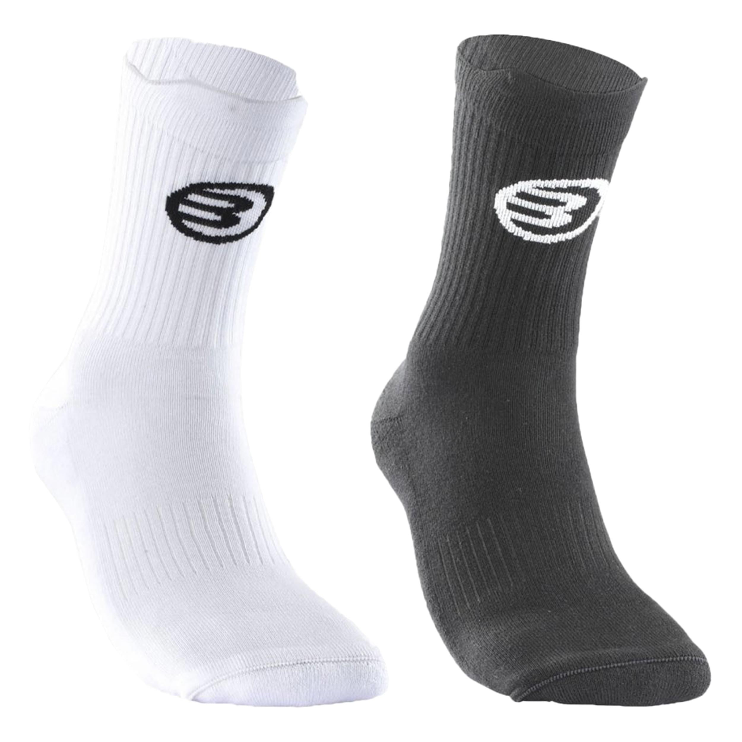 Bullpadel Bp253 (Pack 2) Sportsokken Unisex - zwart, wit