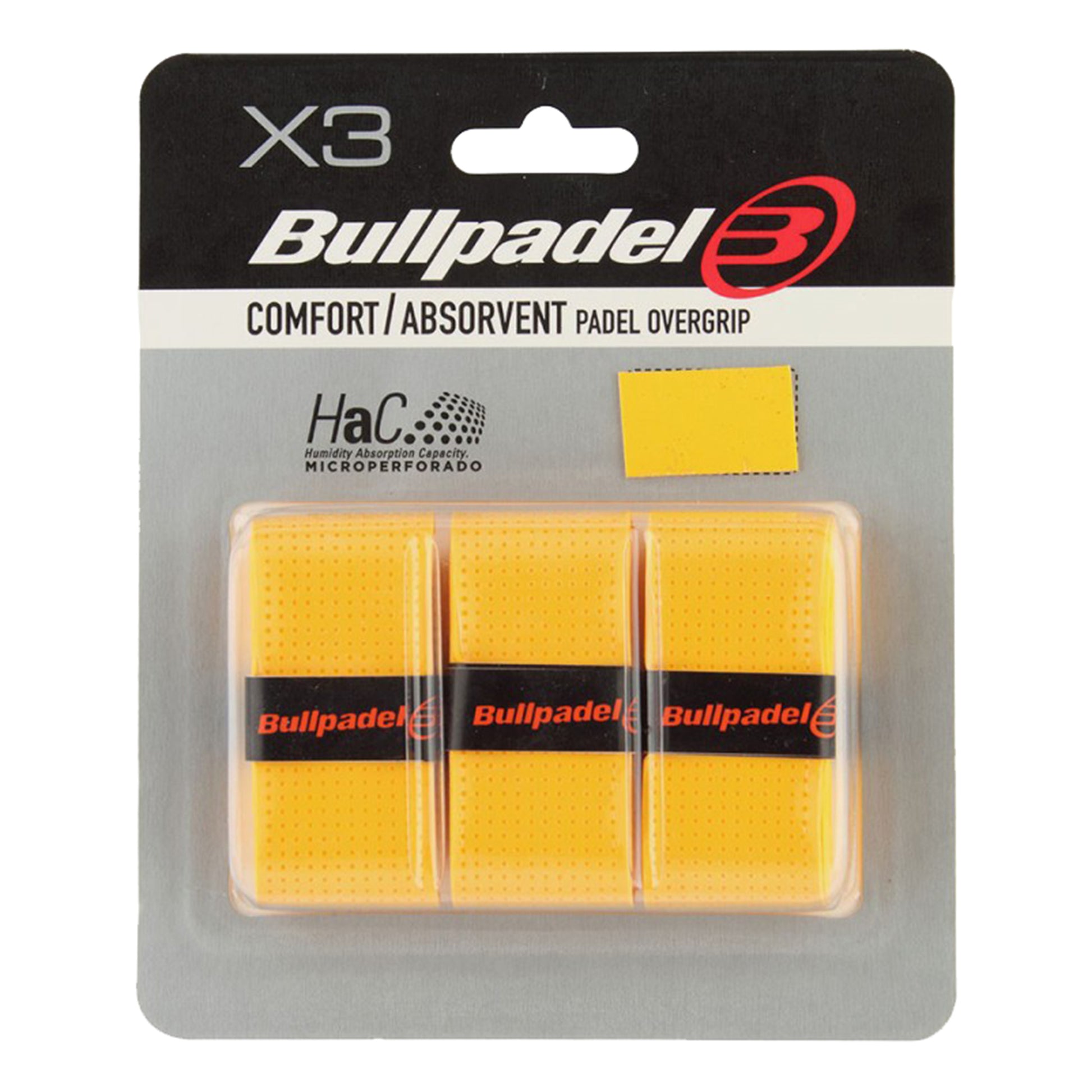 Bullpadel GB-1201 COMFORT ABSORBENT-Geel