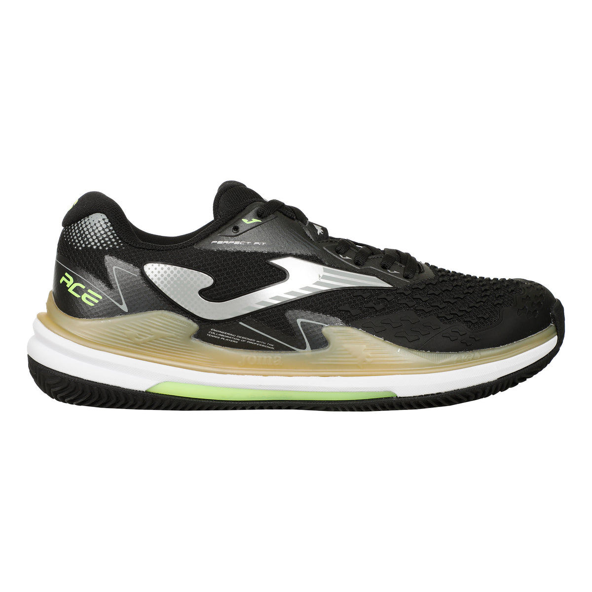 Joma Ace Gravelschoen Heren - zwart, goud