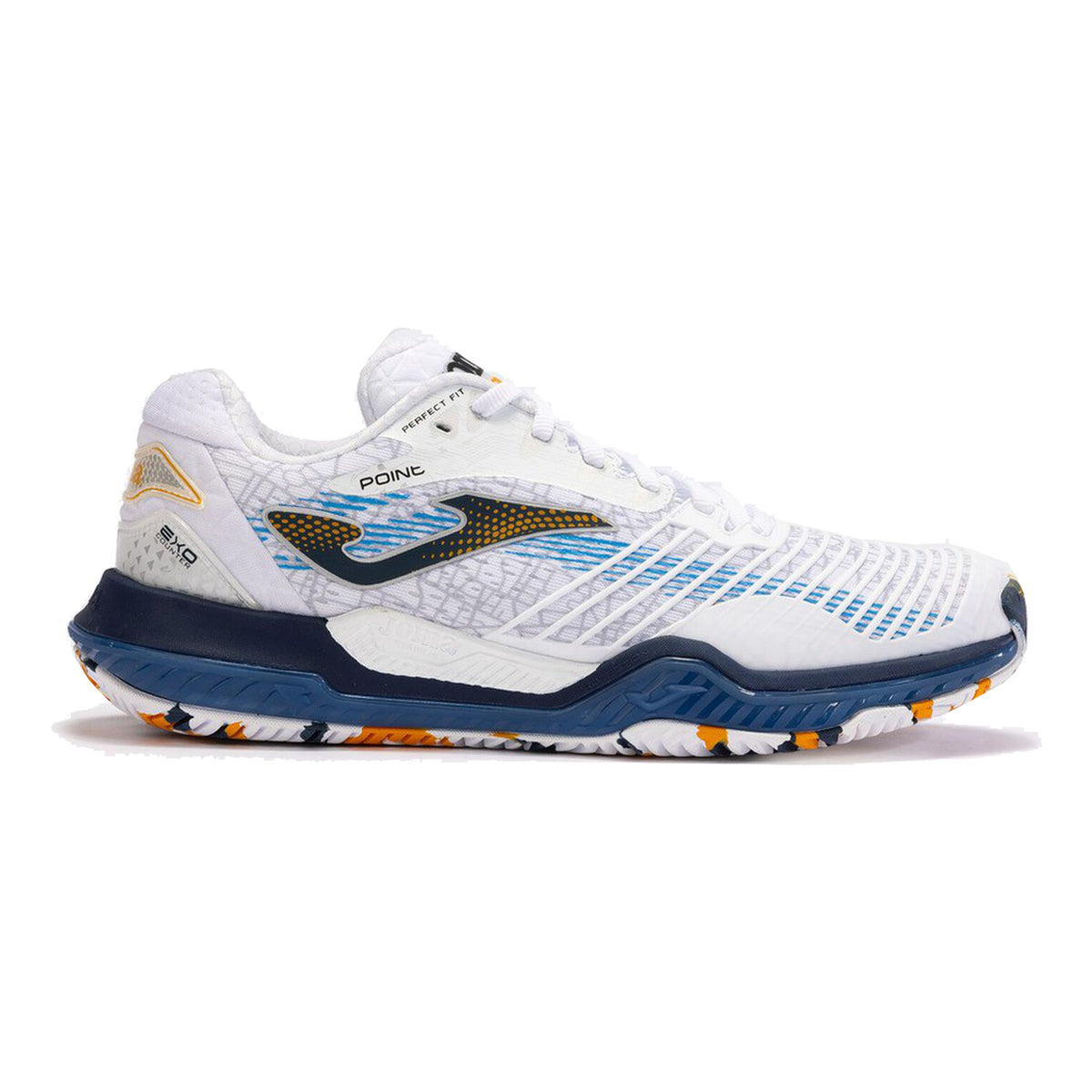 Joma Point Allcourt schoen Heren - wit, donkerblauw