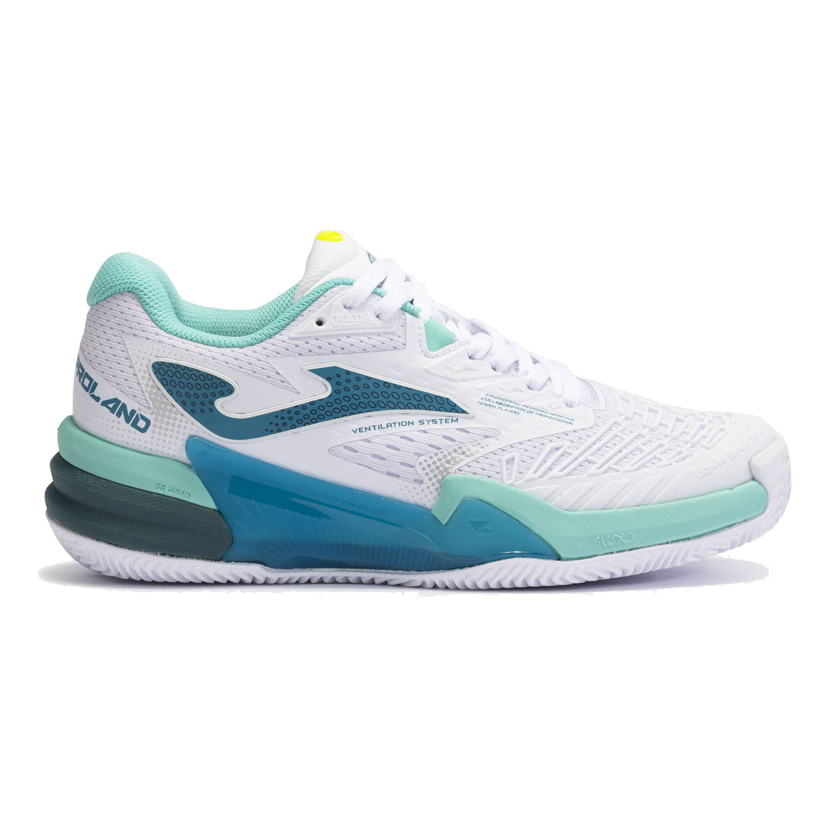 Joma Roland Gravelschoen Dames-Wit,Mint