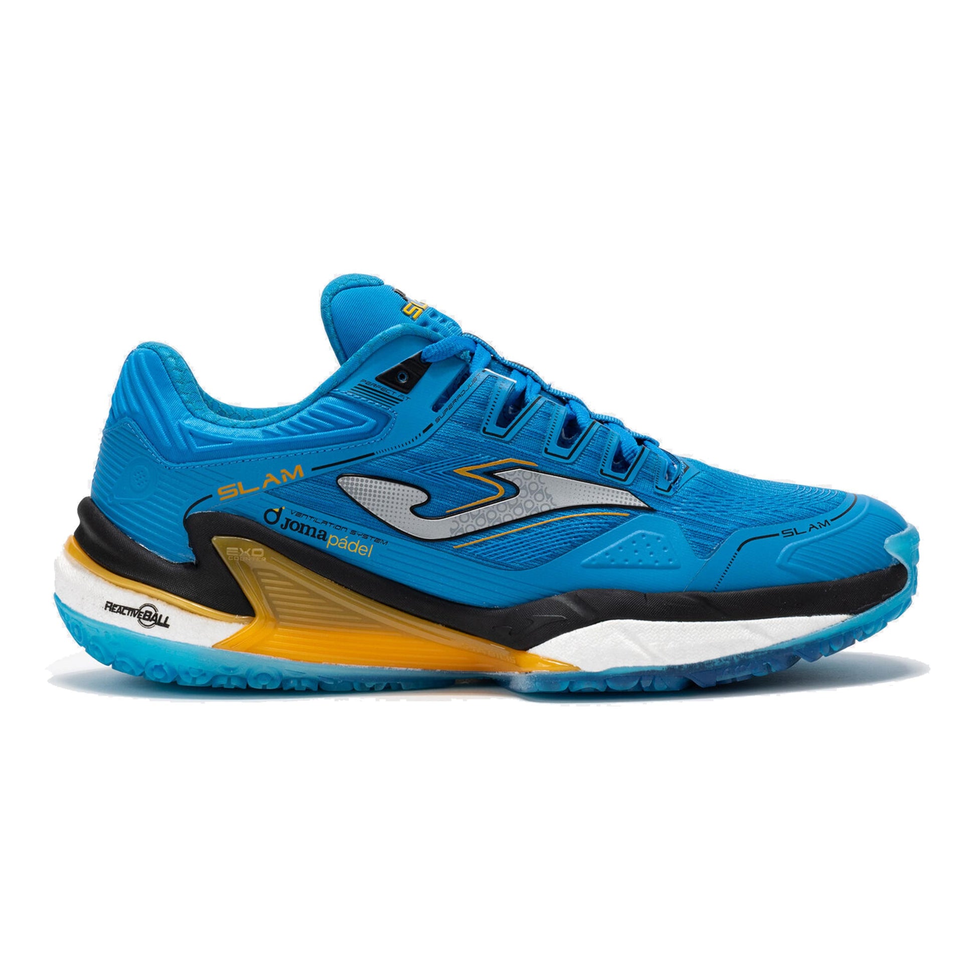 Joma Slam  Padel schoen Heren - blauw, zwart