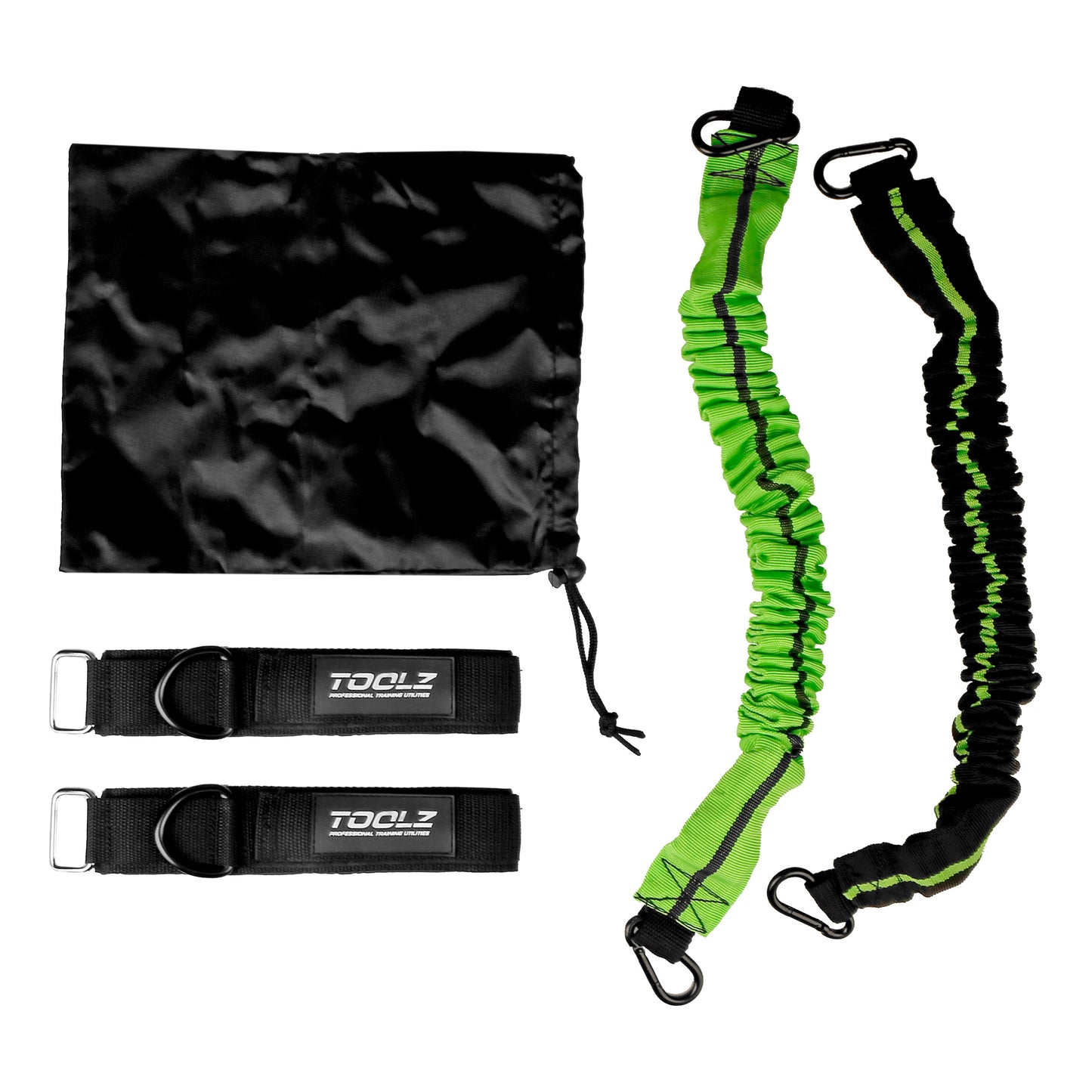 TOOLZ Pro Leg Toner Trainingshulp-Zwart,Groen