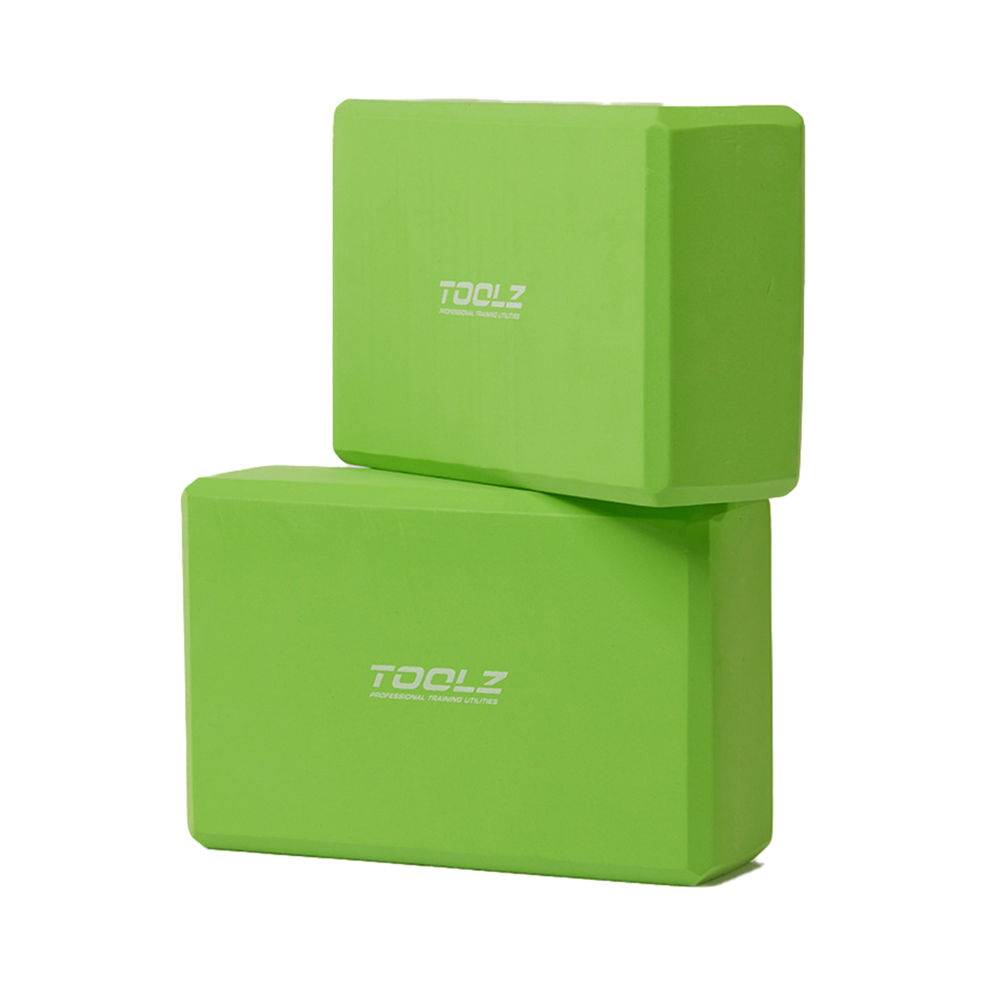 TOOLZ Yoga Block - (made of EVA Foam) Yogamat -groen