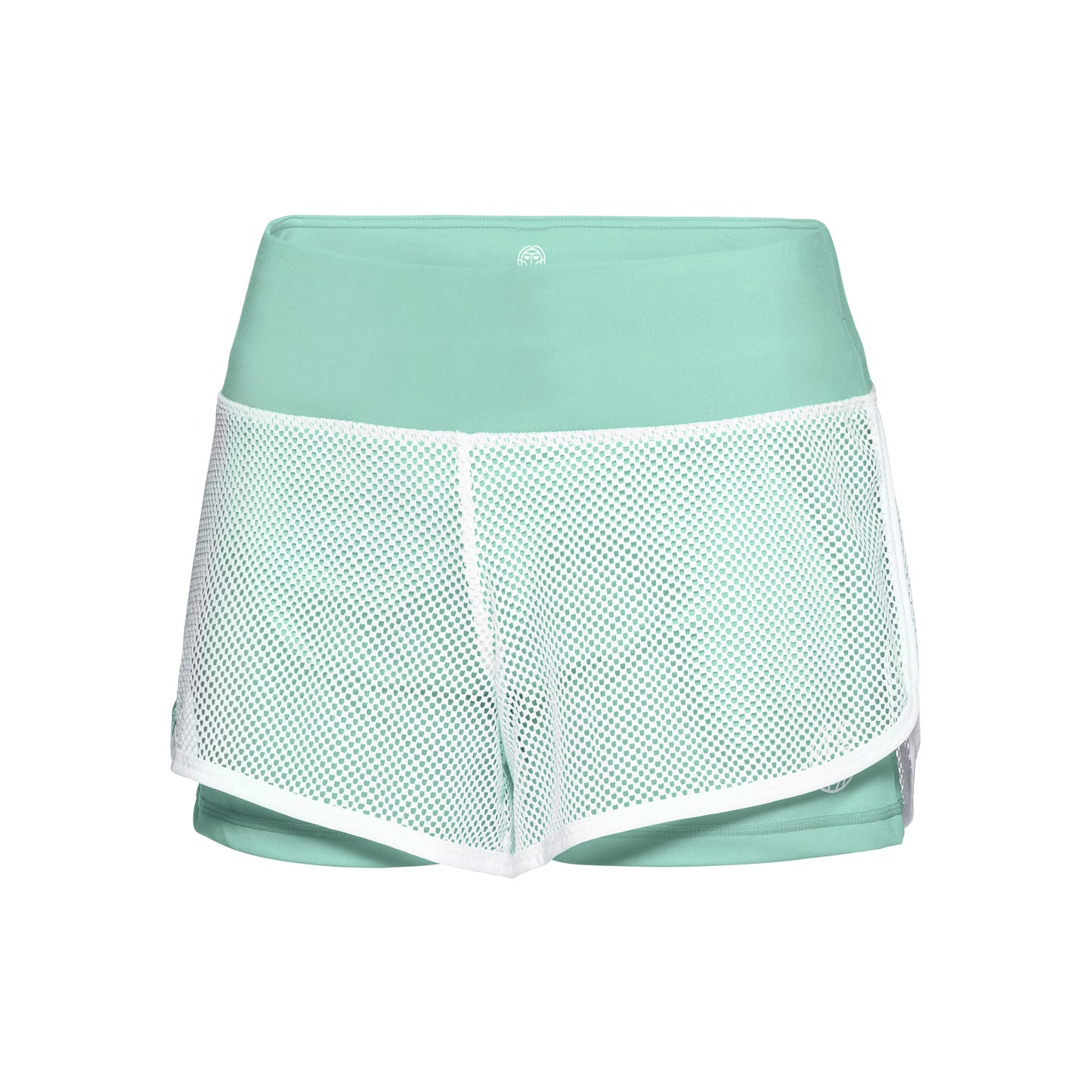 BIDI BADU Efia Tech (2in1) Shorts Dames-Mint,Wit