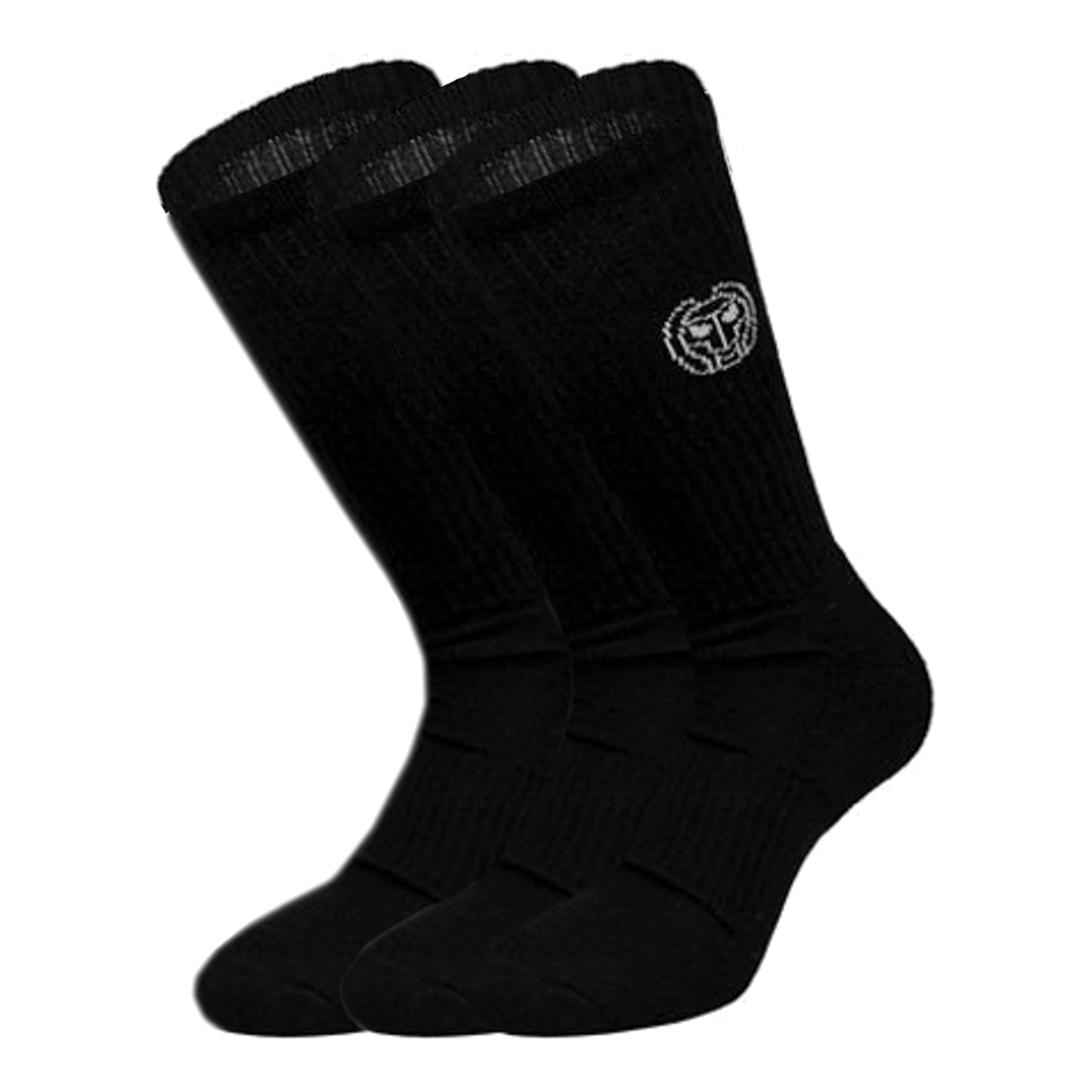 BIDI BADU Tamio Tech Crew Sportsokken Verpakking 3 Stuks-Zwart,Wit